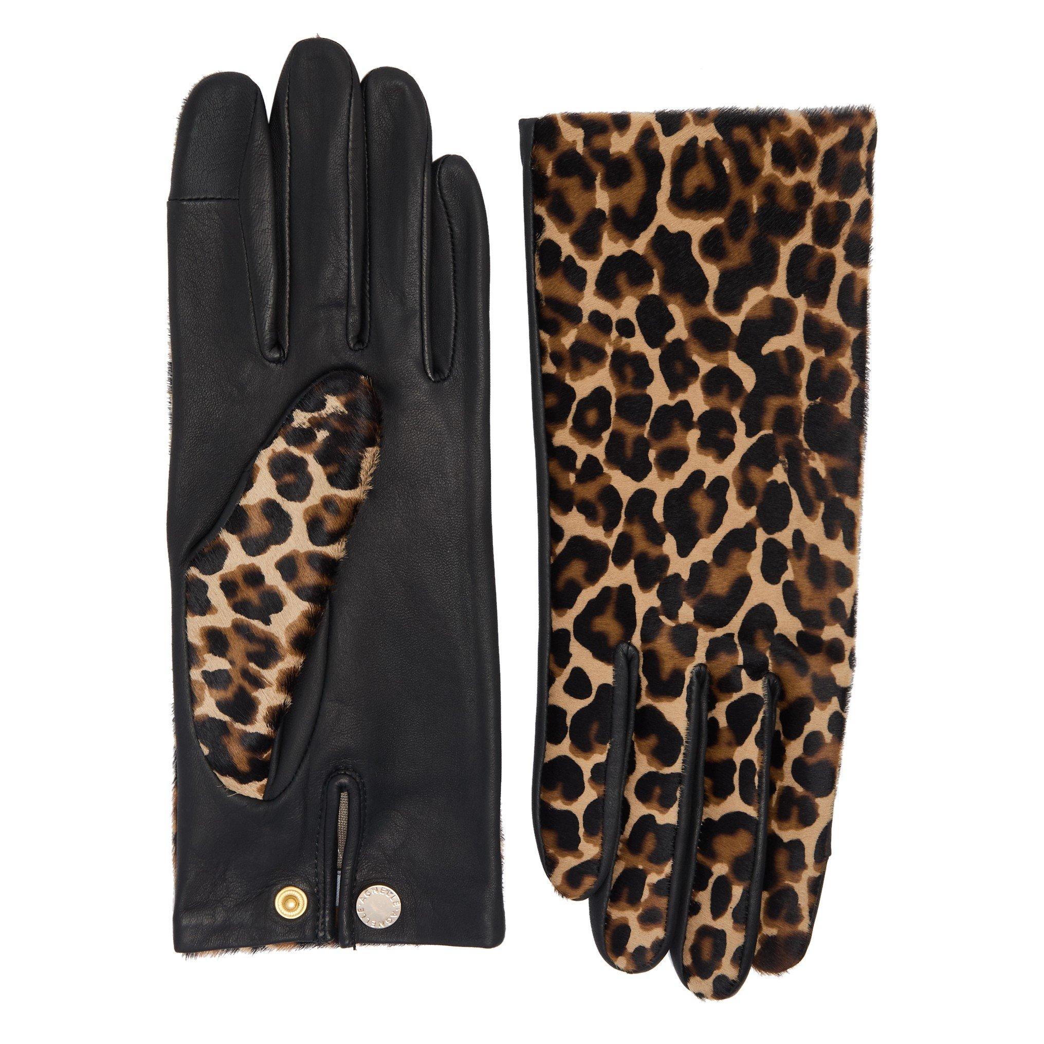 LEOPARD - Agnelle - SUSAN LEOPARD PRINT SILK LININ