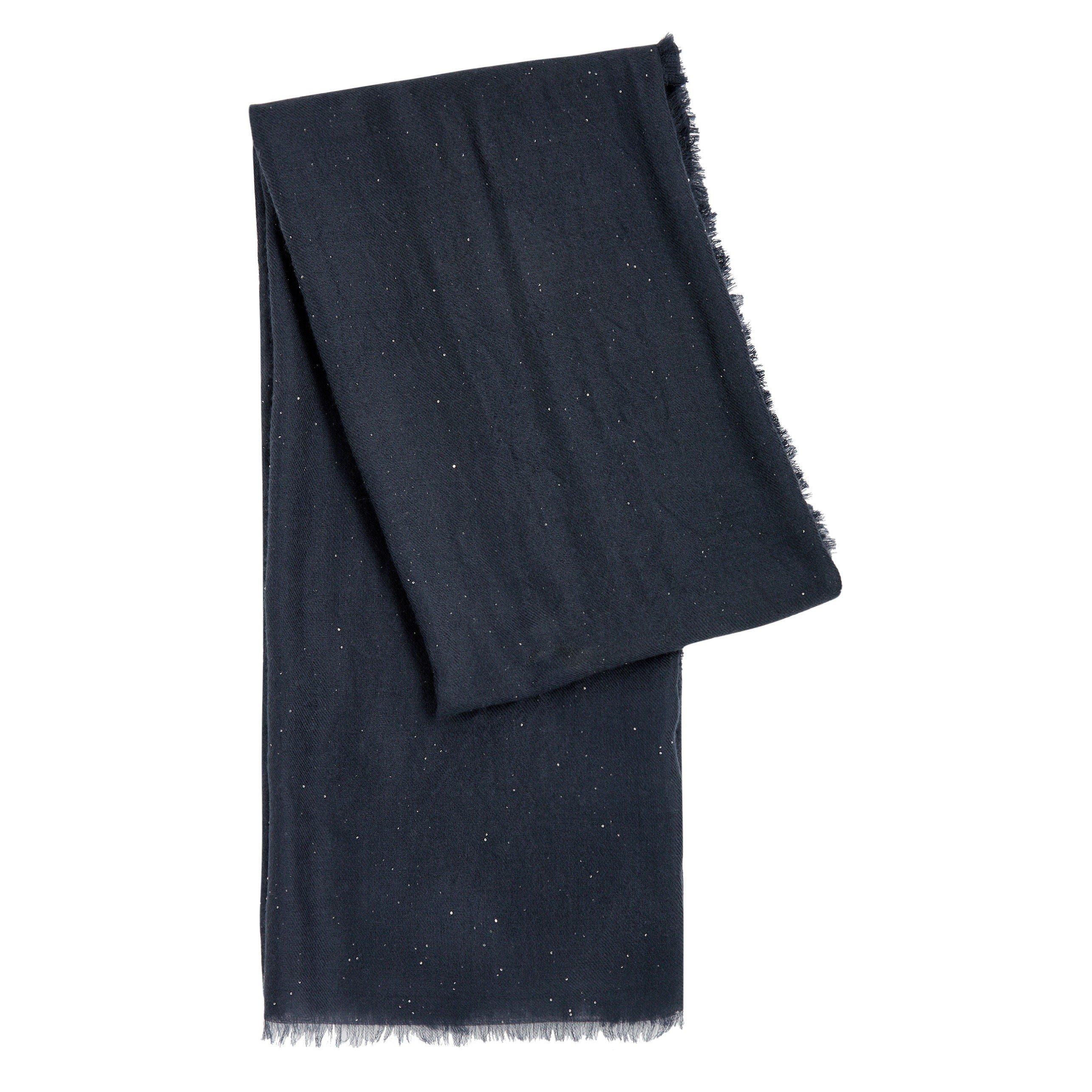 DARK GREY - Ama Pure - STARTLIGHT SEQUIN STOLA
