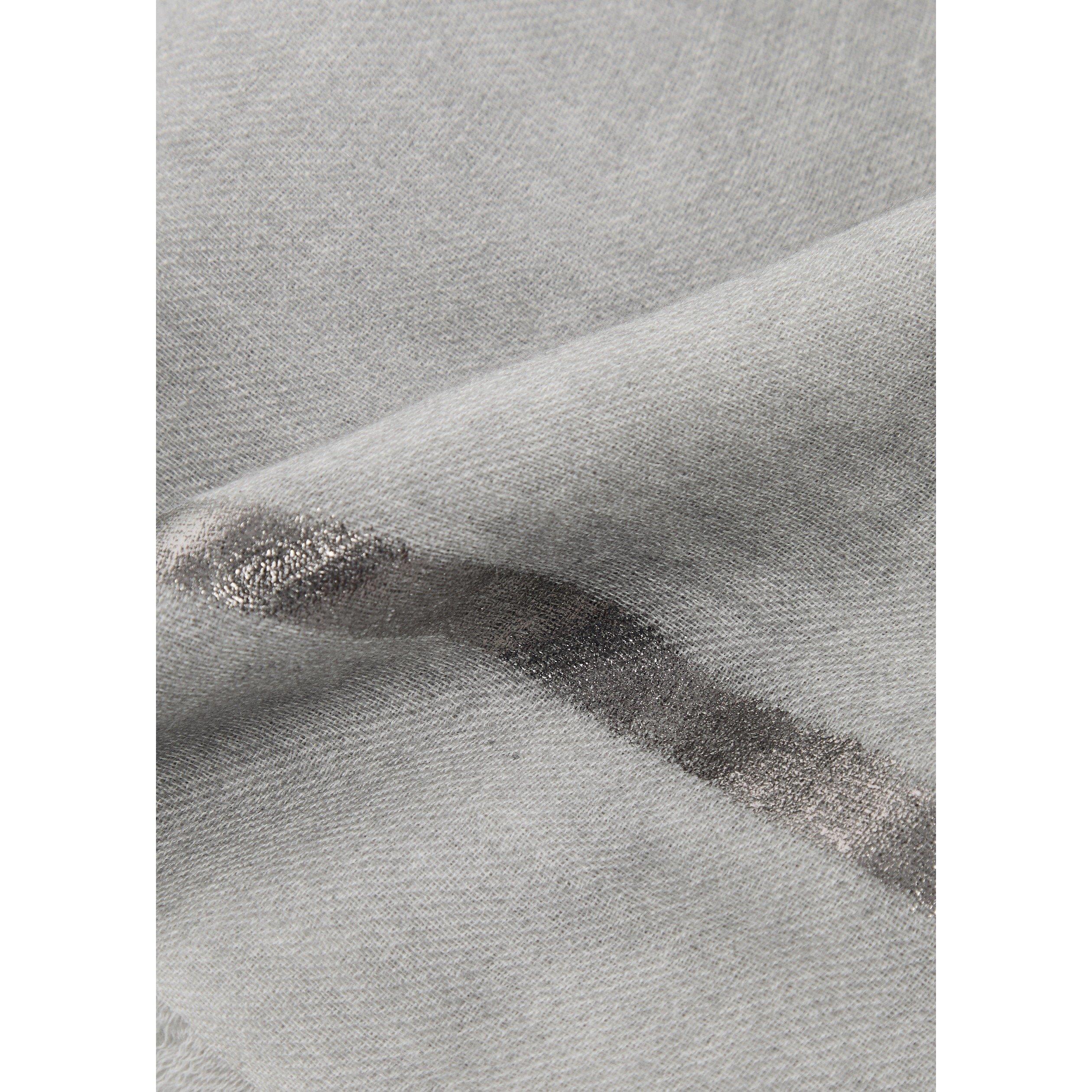 LIGHT GREY - Ama Pure - RIGINO SILVER CASHMERE SCARF - 3