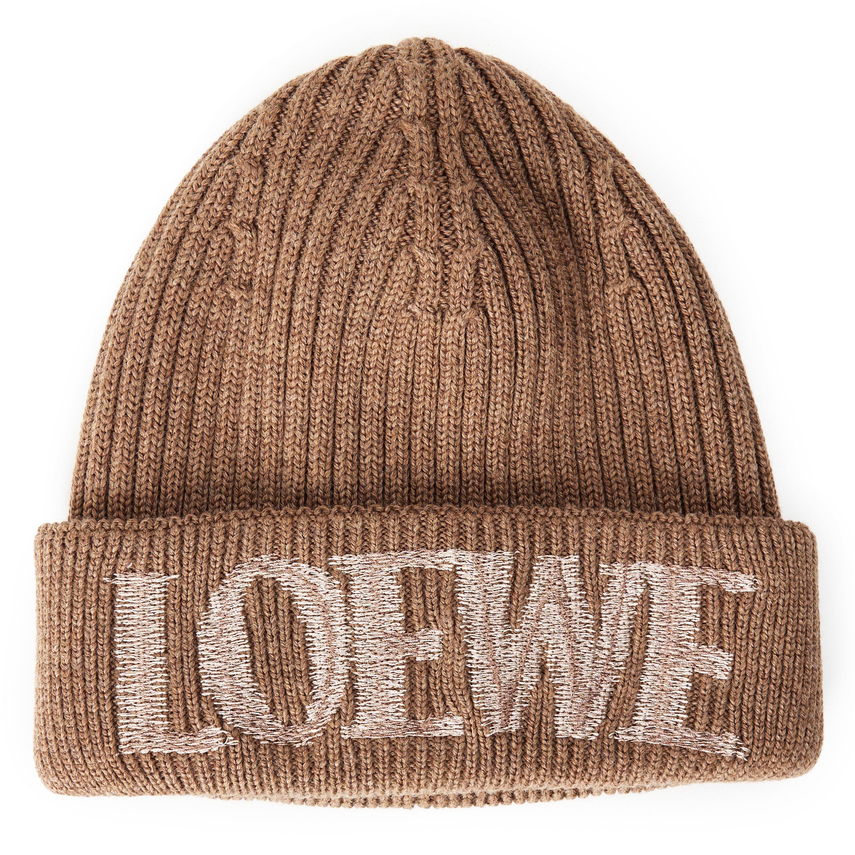 LIGHT BROWN - Loewe - LOEWE BEANIE - 1