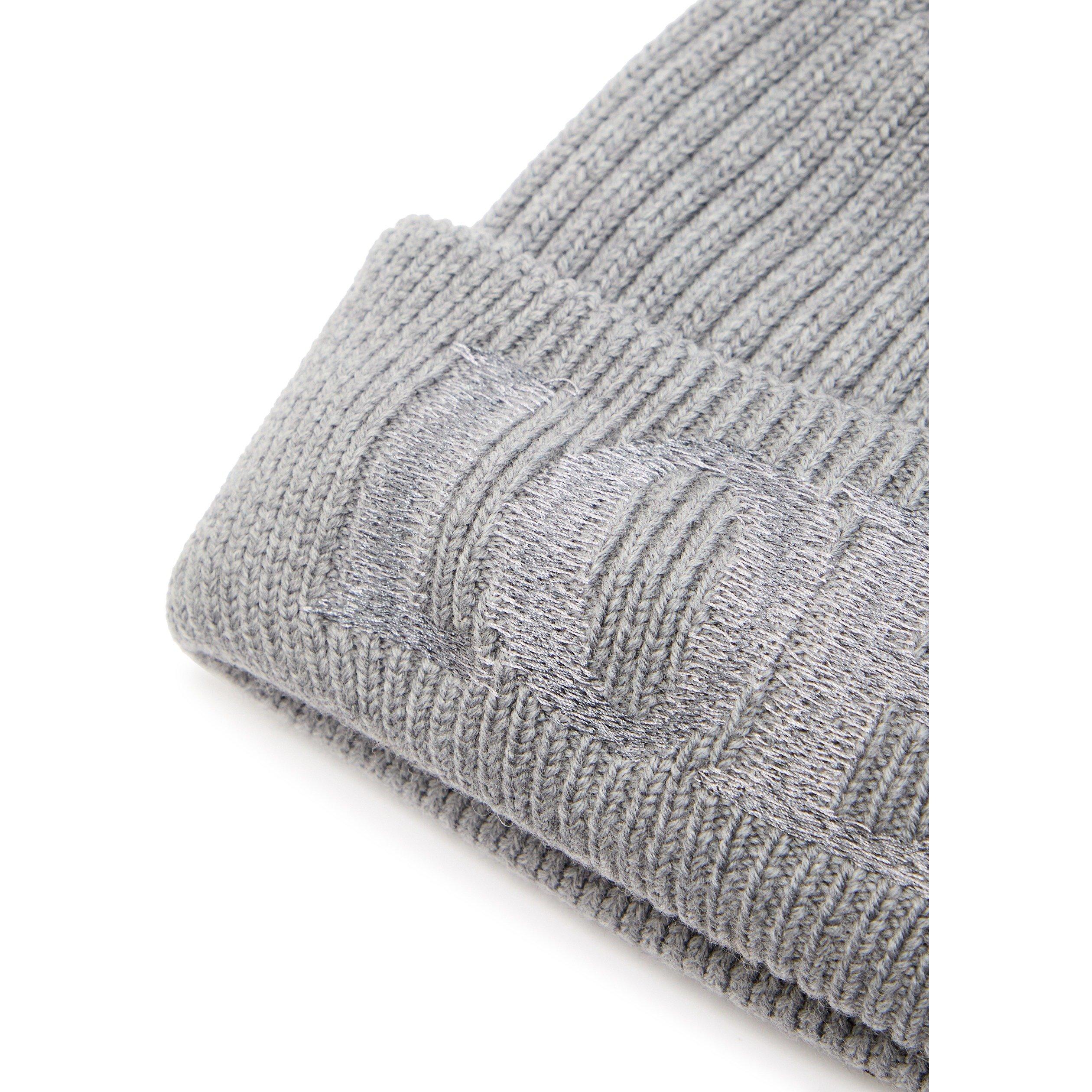 GREY - Loewe - LOEWE LOEWE BEANIE GREY - 3