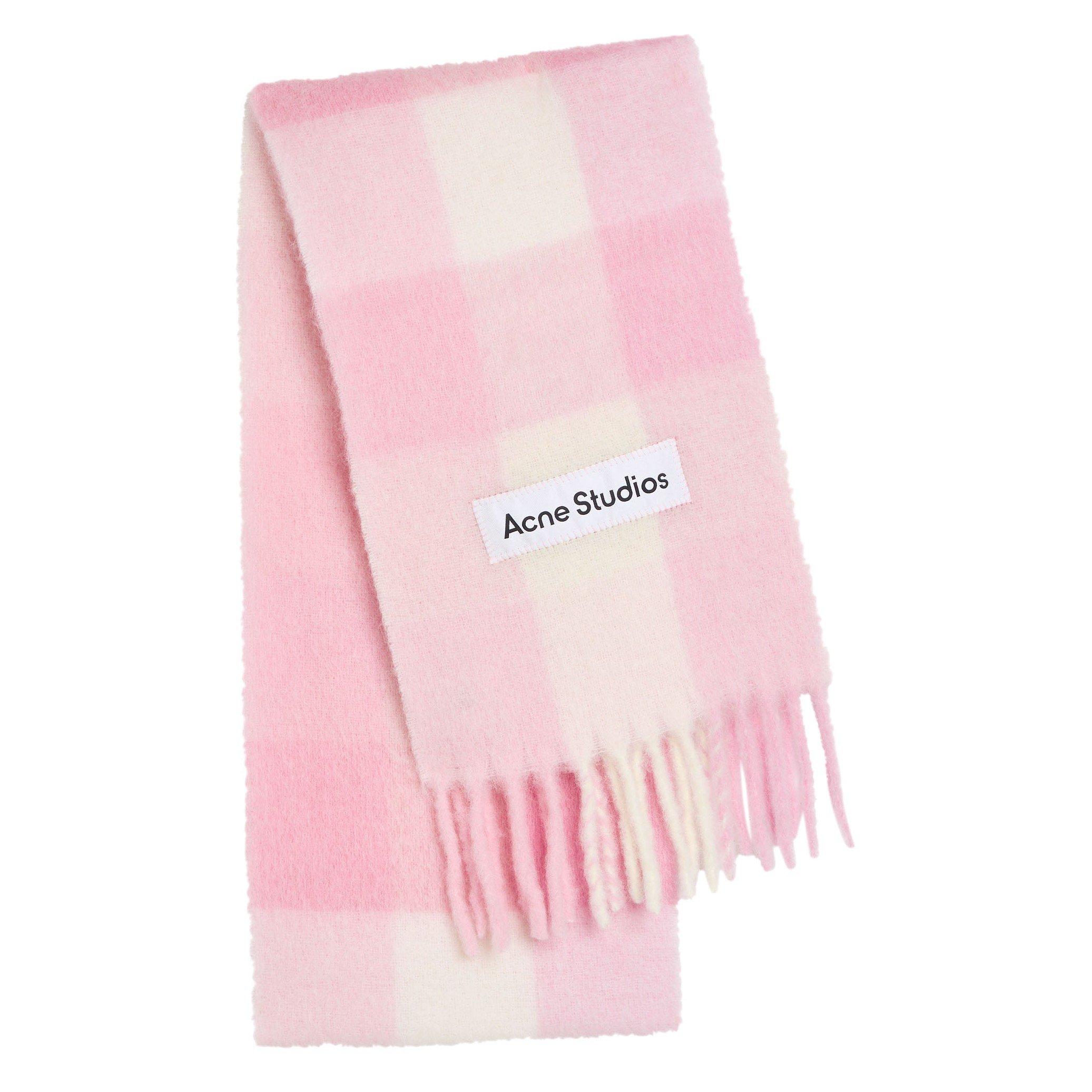 Women's Vally Check Wool Scarf