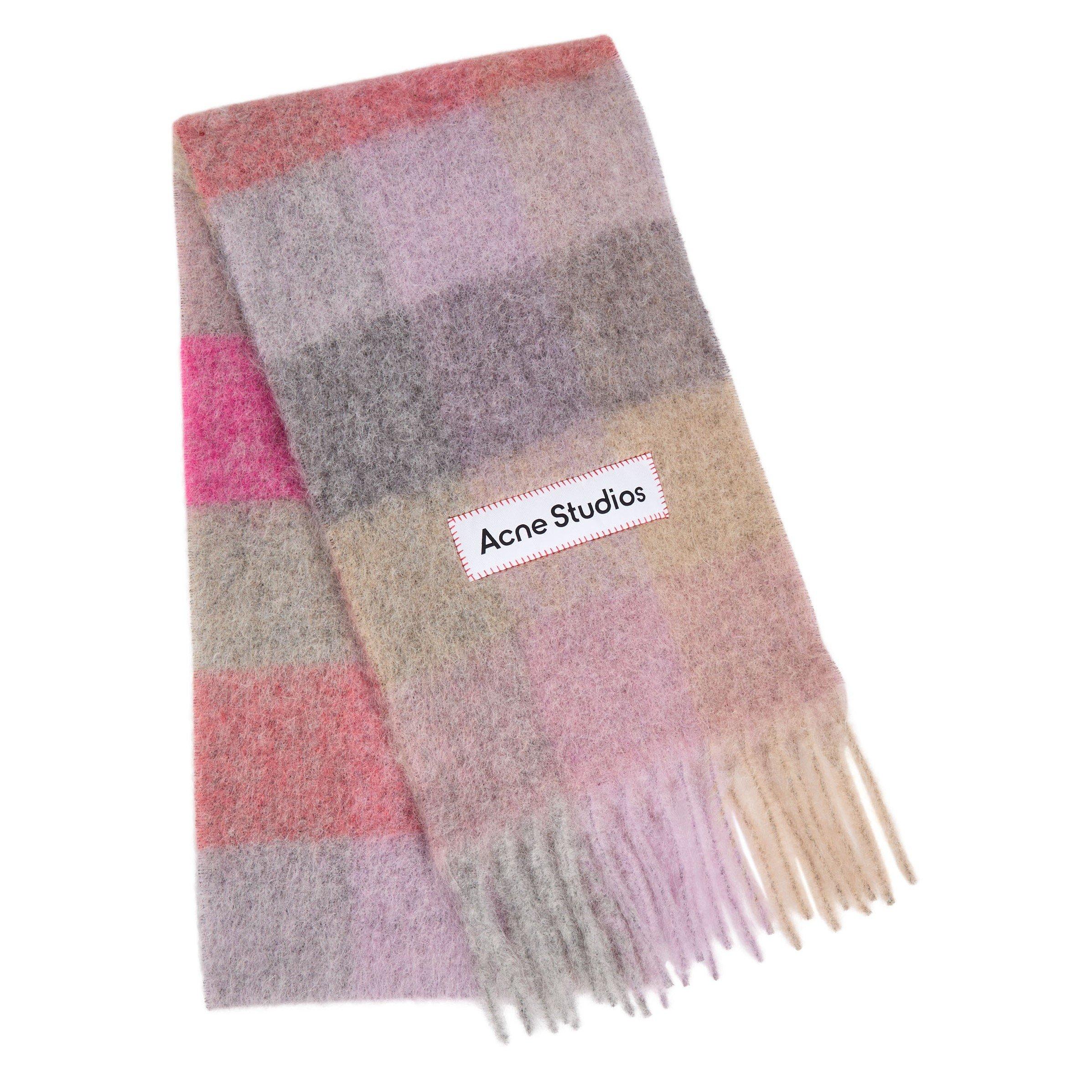 Women's Vally Check Wool Scarf