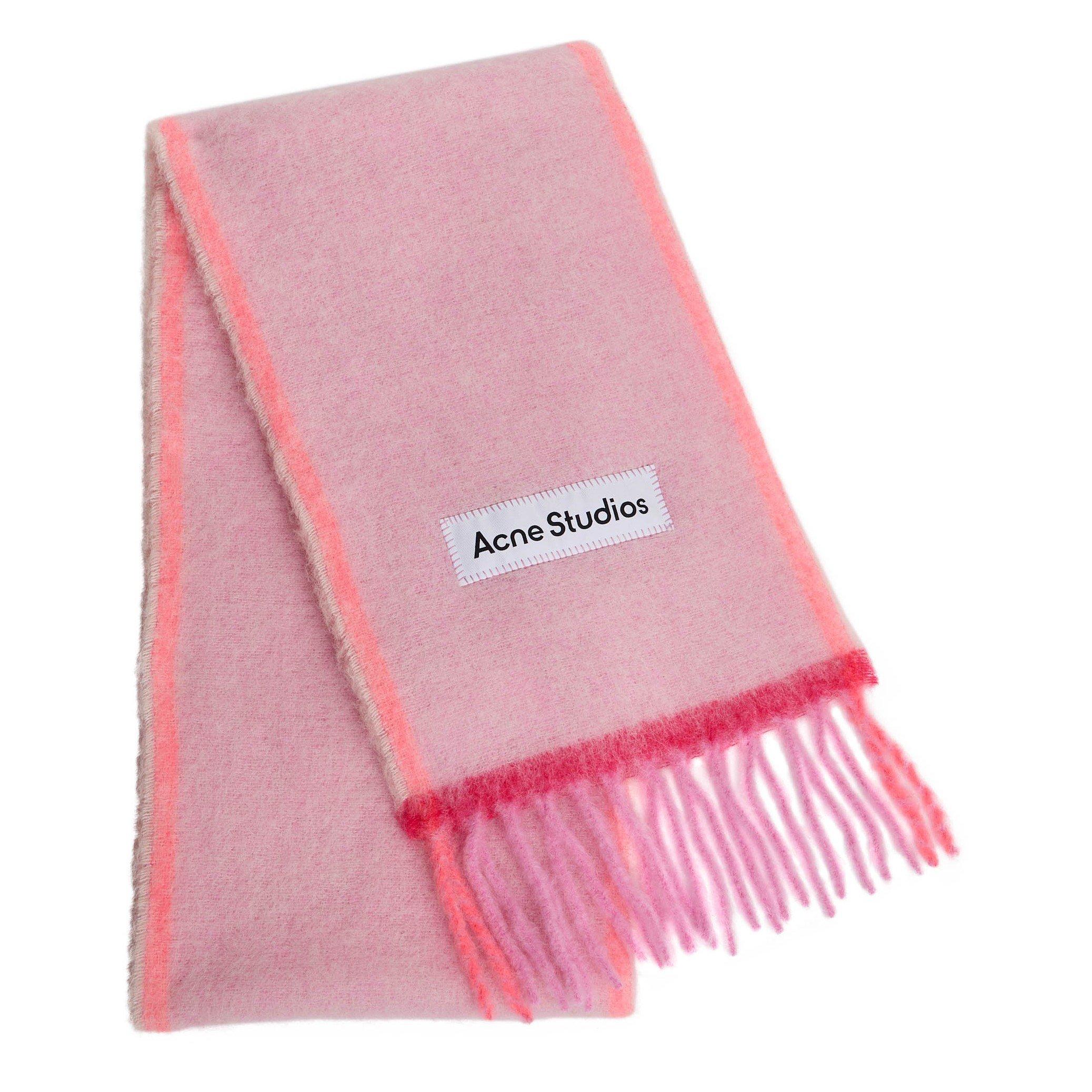 Acne Studios Unisex Vally Solid Mohair Midweight Scarf