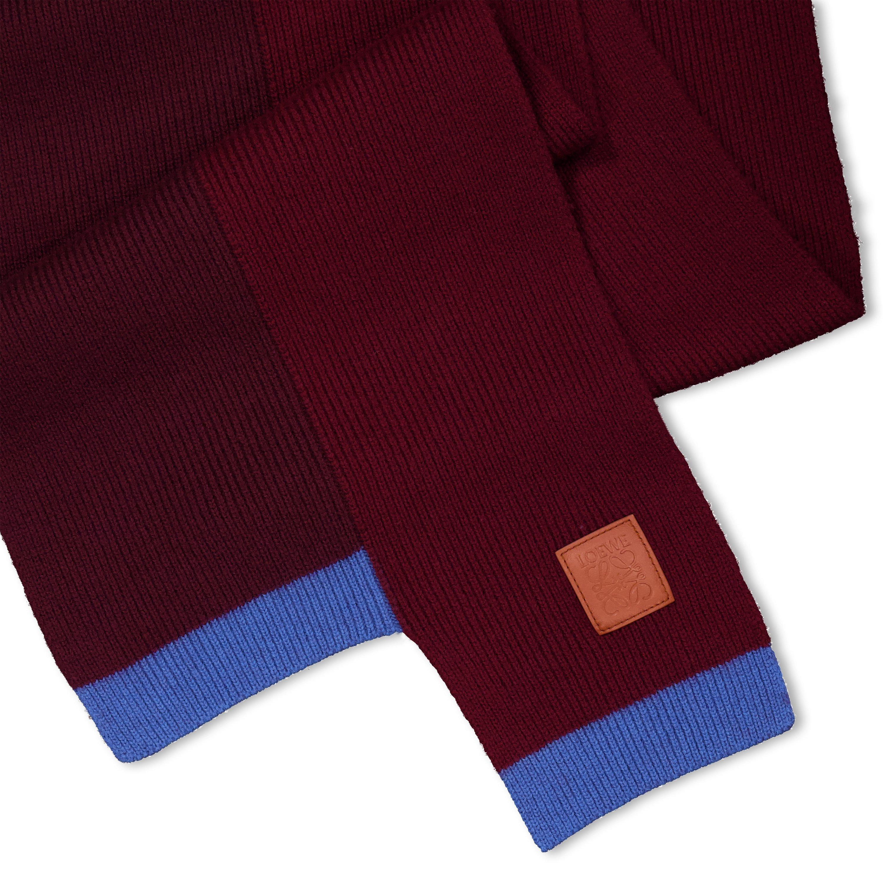 RED AND OTHER - Loewe - 30X182 ASYMMETRIC SCARF - 2