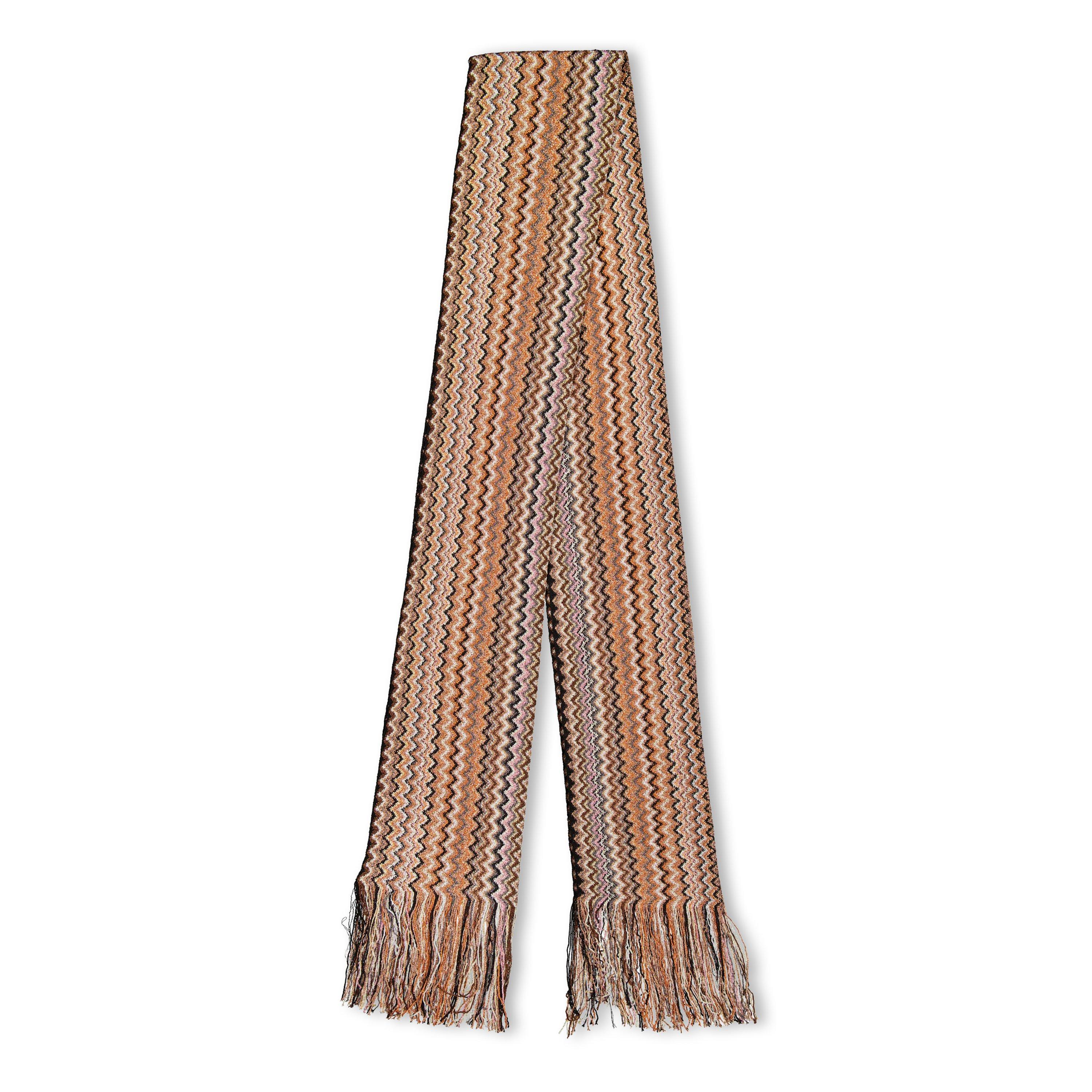 ORANGE AND OTHE - Missoni - ZIGZAG LUREX 45x200 SCARF - 1