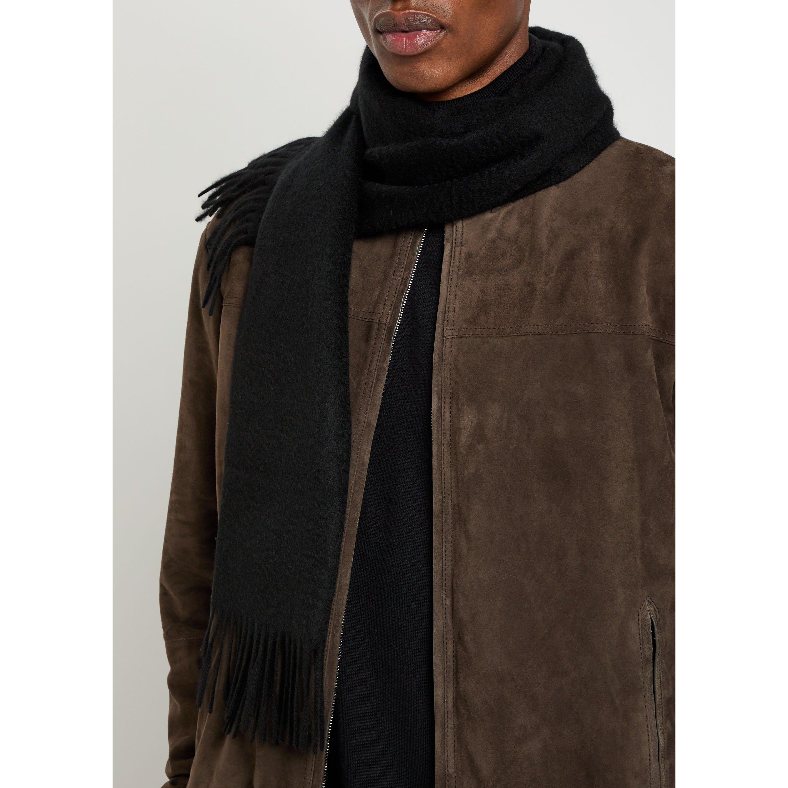 BLACK - Paul Smith - Men's Cashmere Scarf - 2