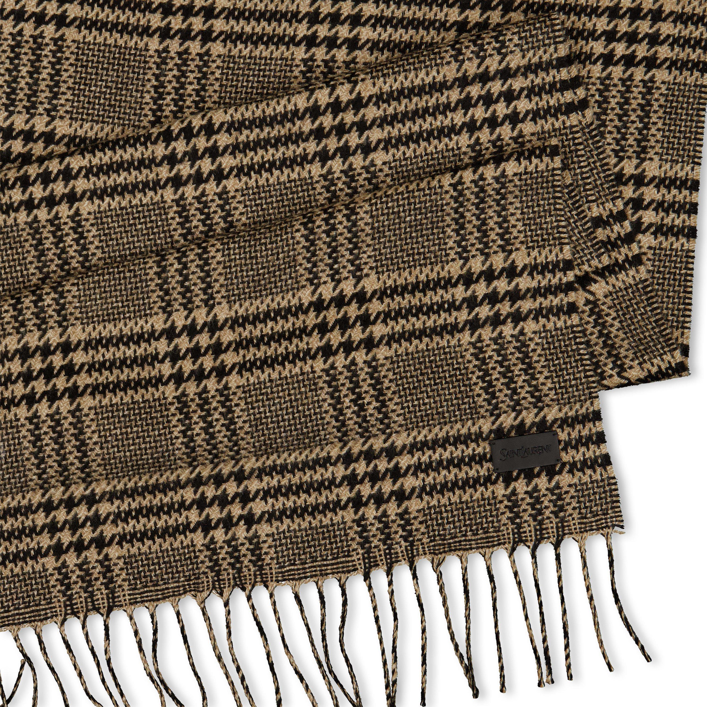 BLACK AND OTHER - Saint Laurent - YSL SCARF ECHARPE PRINCE - 2
