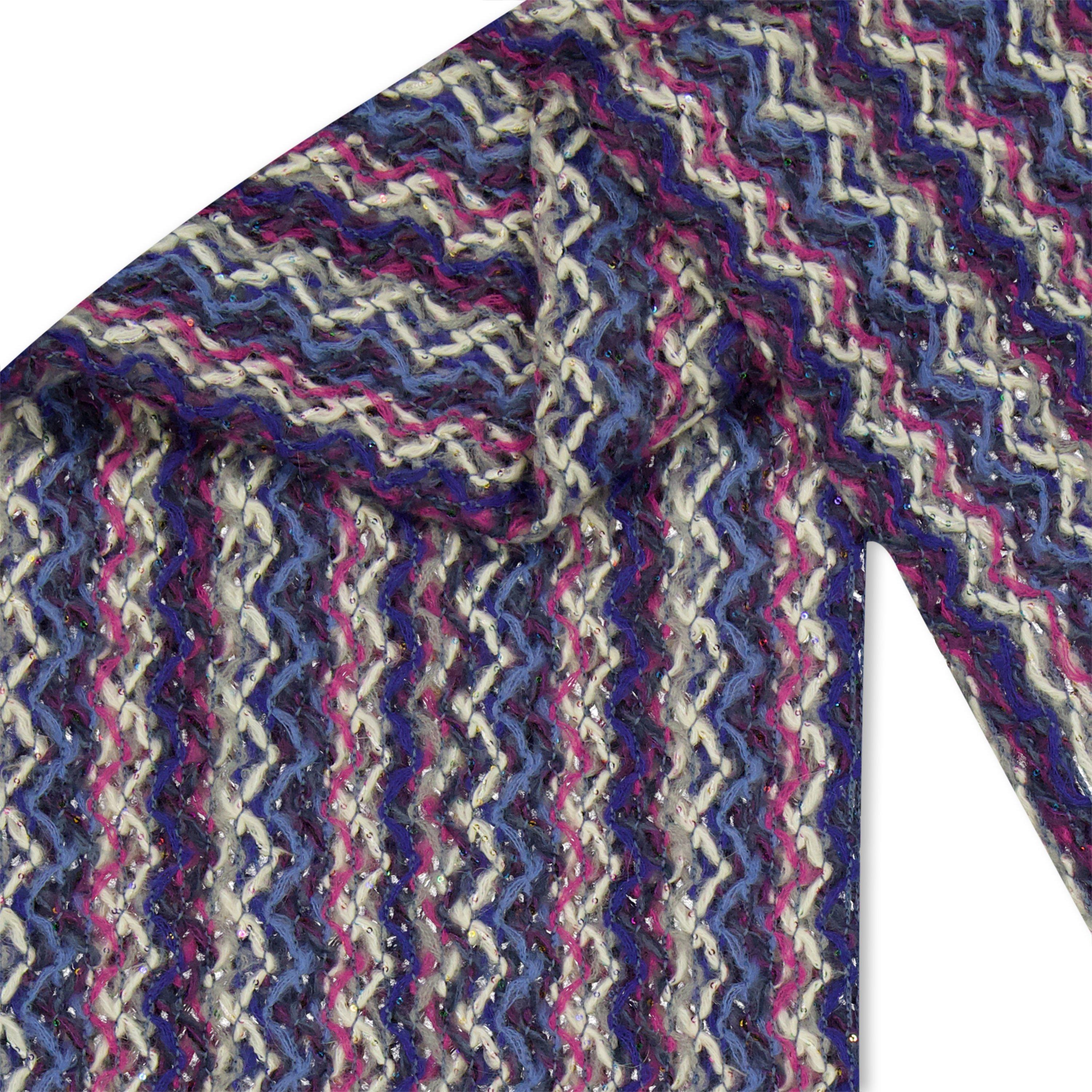 BLUE - Missoni - OPEN WEAVE 60x180 SCARF 6 - 2