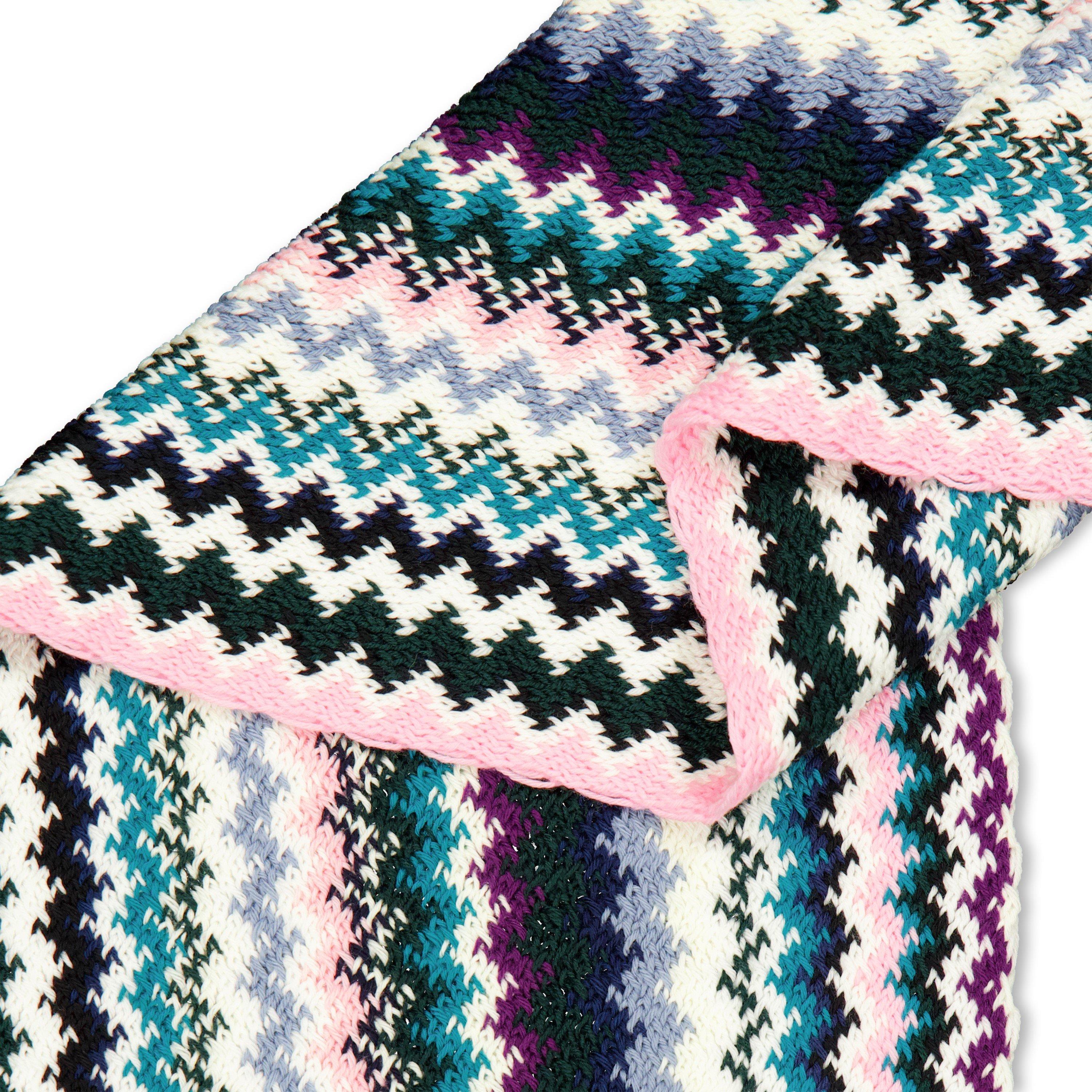 BLUE - Missoni - ZIGZAG WOOL 35x200 SCARF - 2