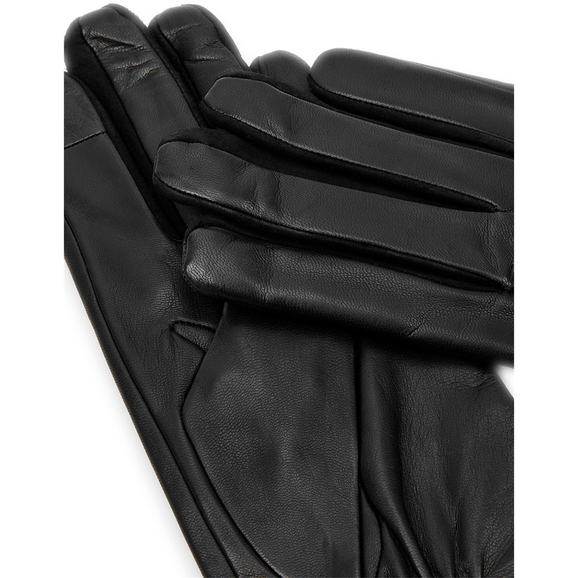 BLACK - Handsome Stockholm - HH ESSENTIALS BLACK  GLOVES - 2