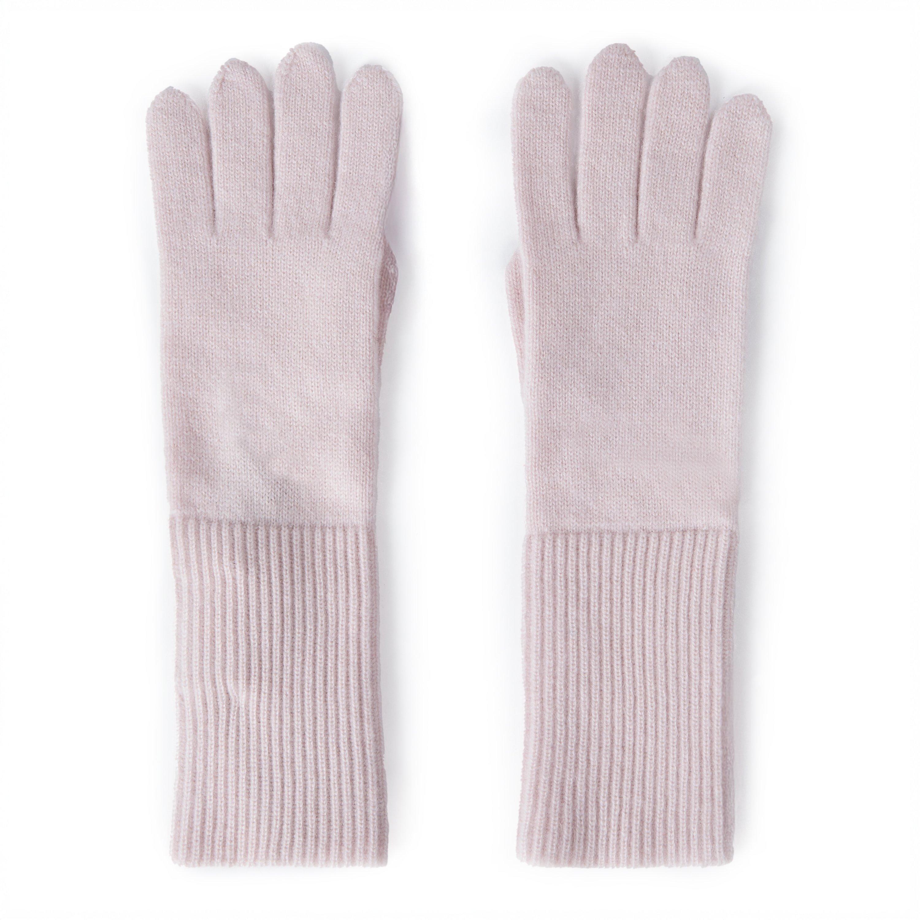 LIGHT PINK - Loop Cashmere - ALMA CASHMERE GLOVES - 1