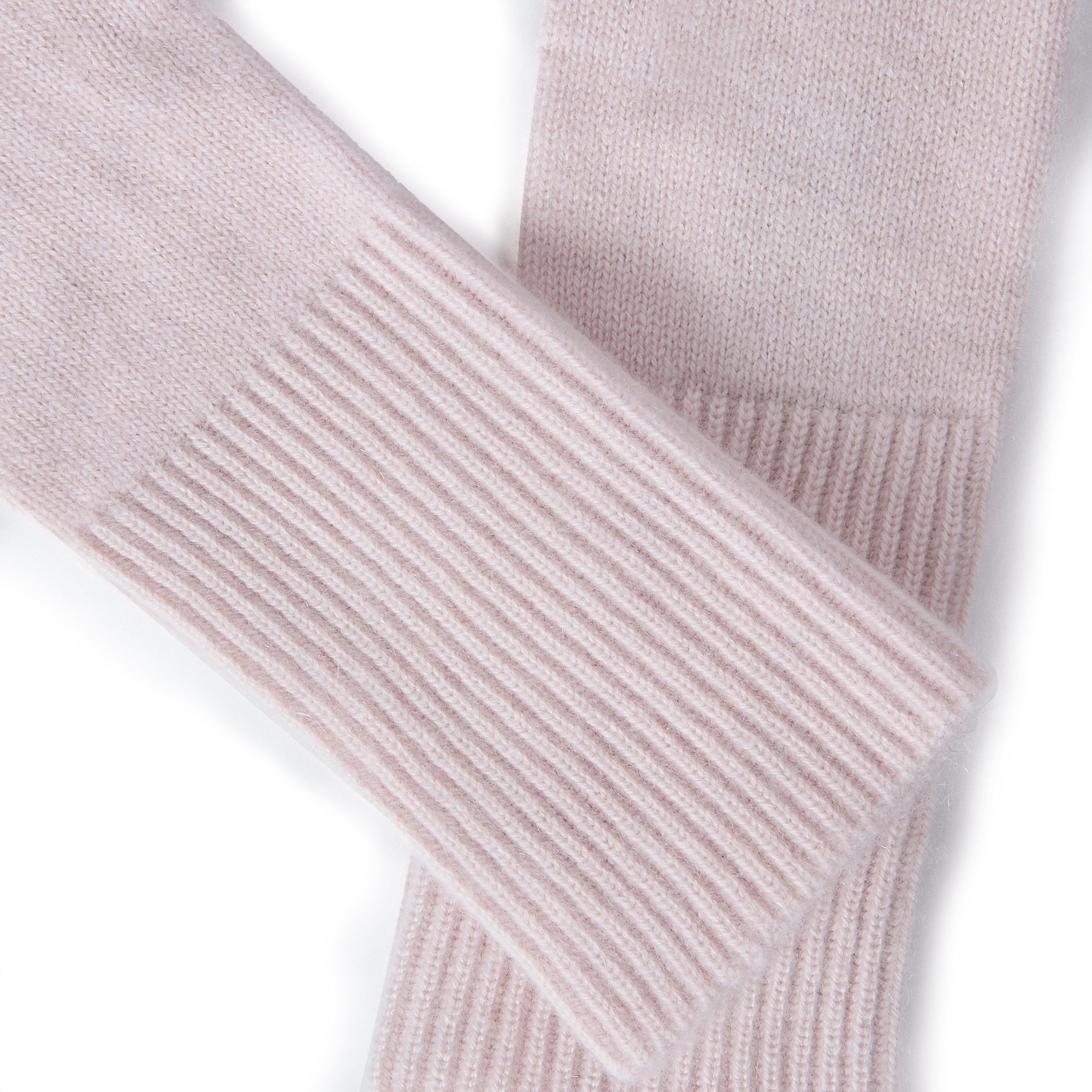 LIGHT PINK - Loop Cashmere - ALMA CASHMERE GLOVES - 3
