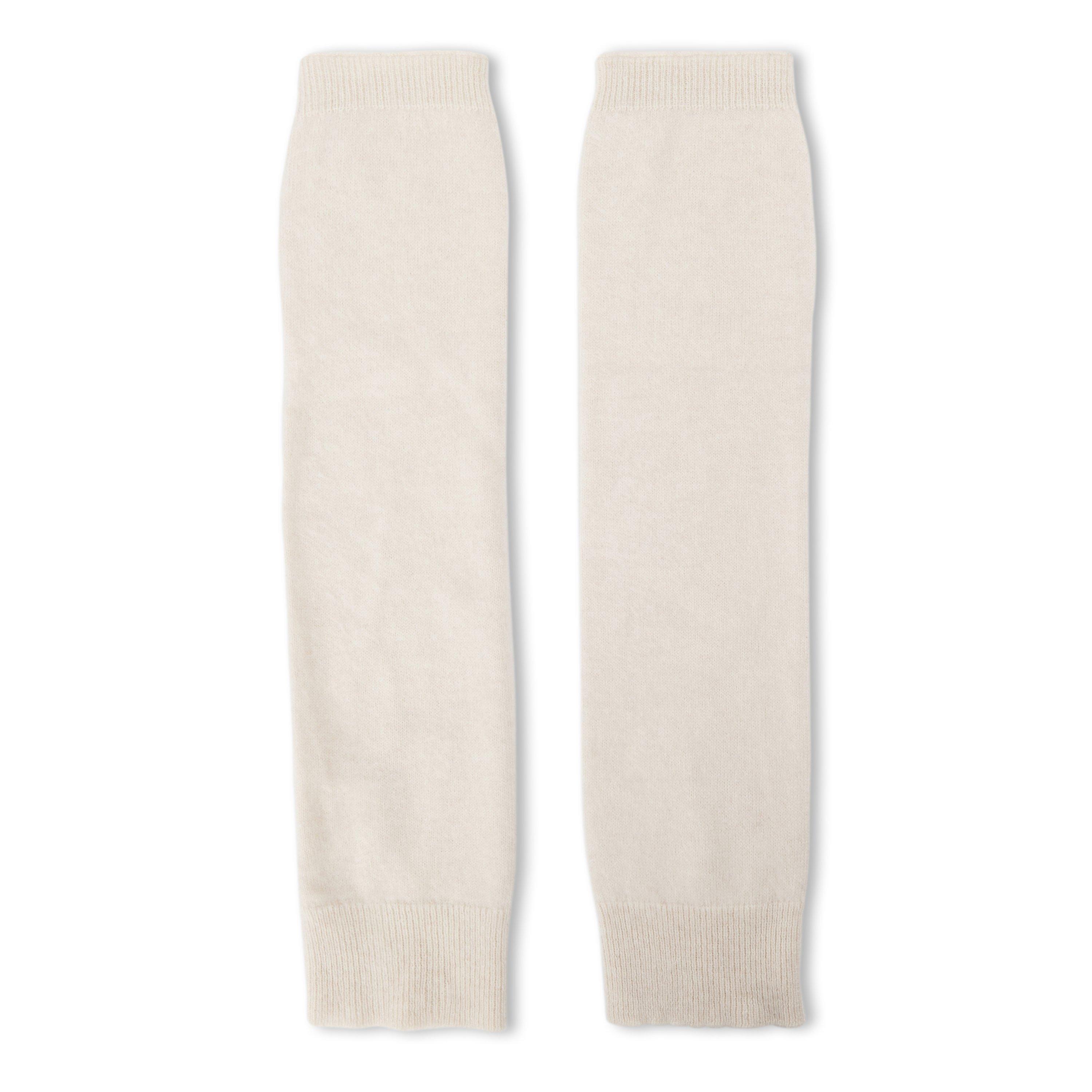 WHITE - Loop Cashmere - BRUSHED CASHMERE LONG MIT - 1
