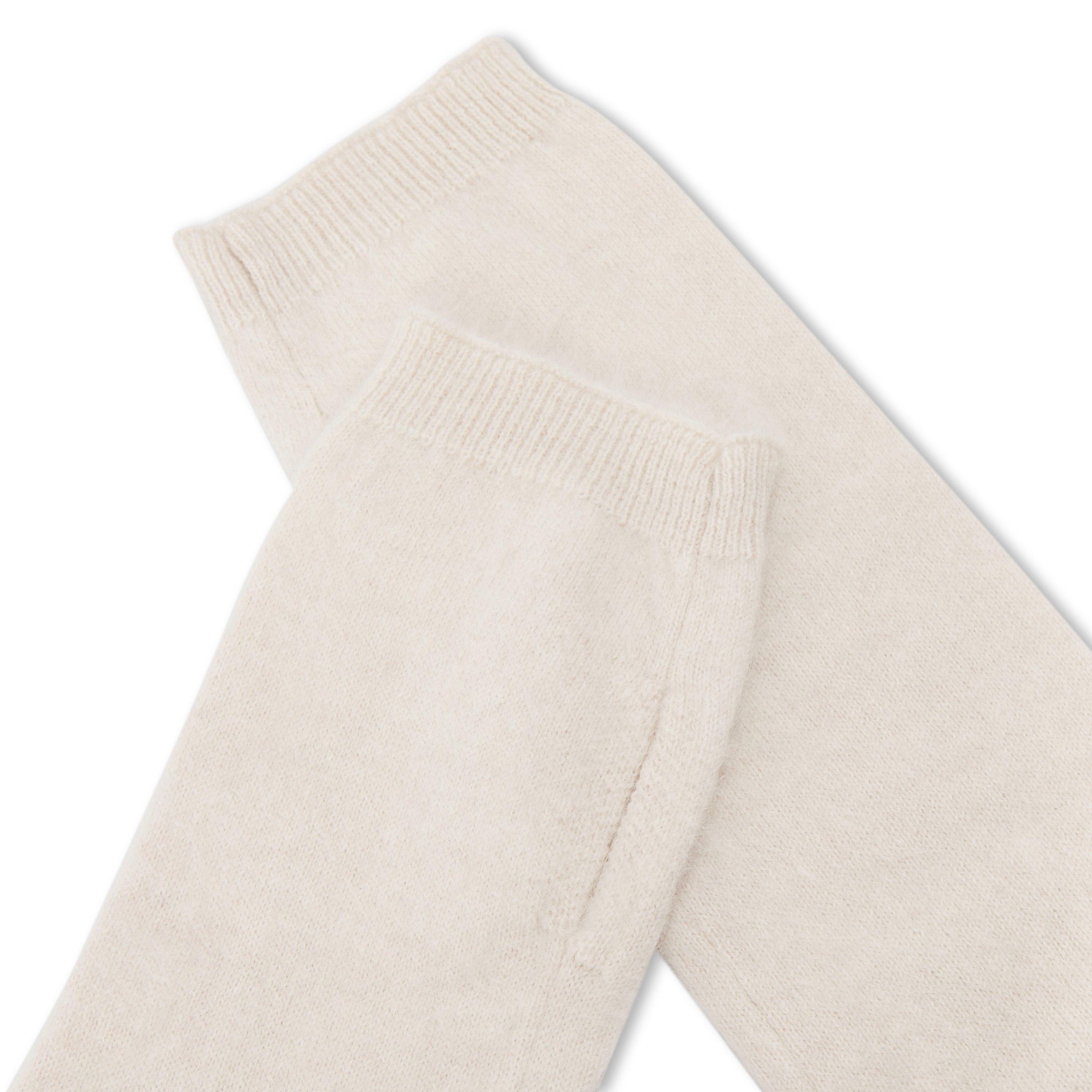 WHITE - Loop Cashmere - BRUSHED CASHMERE LONG MIT - 3