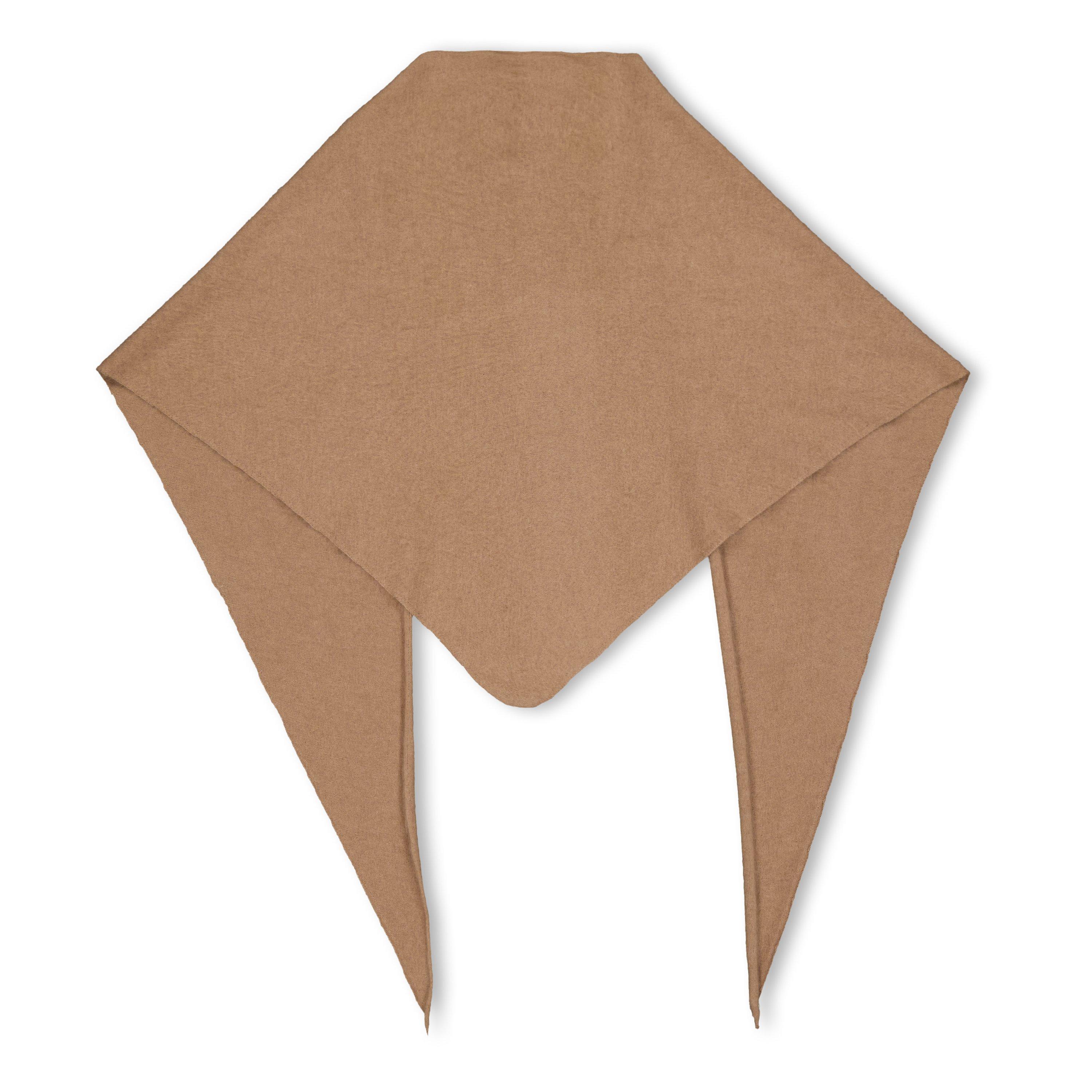 TAN - Loop Cashmere - BRUSHED CASHMERE TRIANGLE - 2