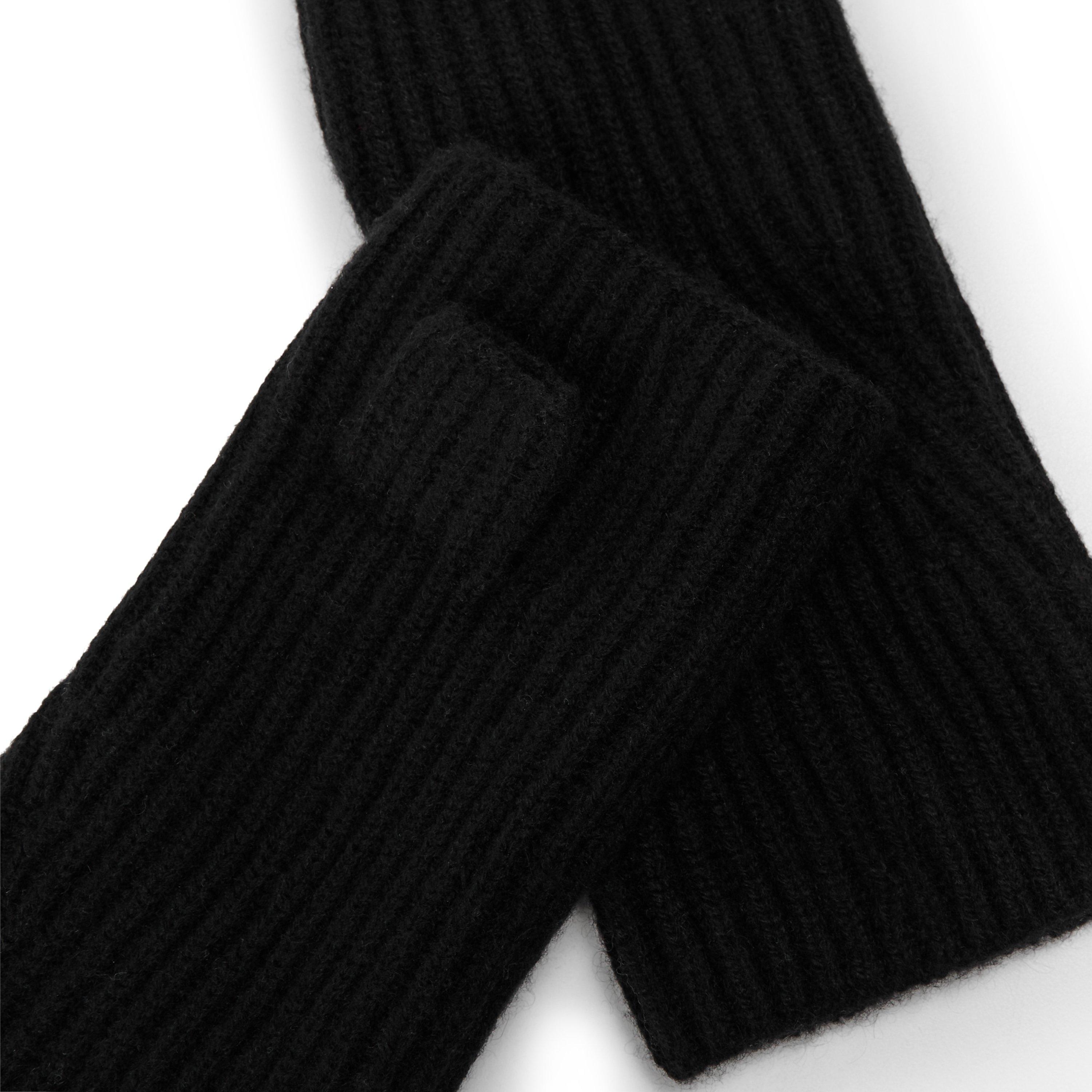 BLACK - Loop Cashmere - COCO CASHMERE MITTENS - 3