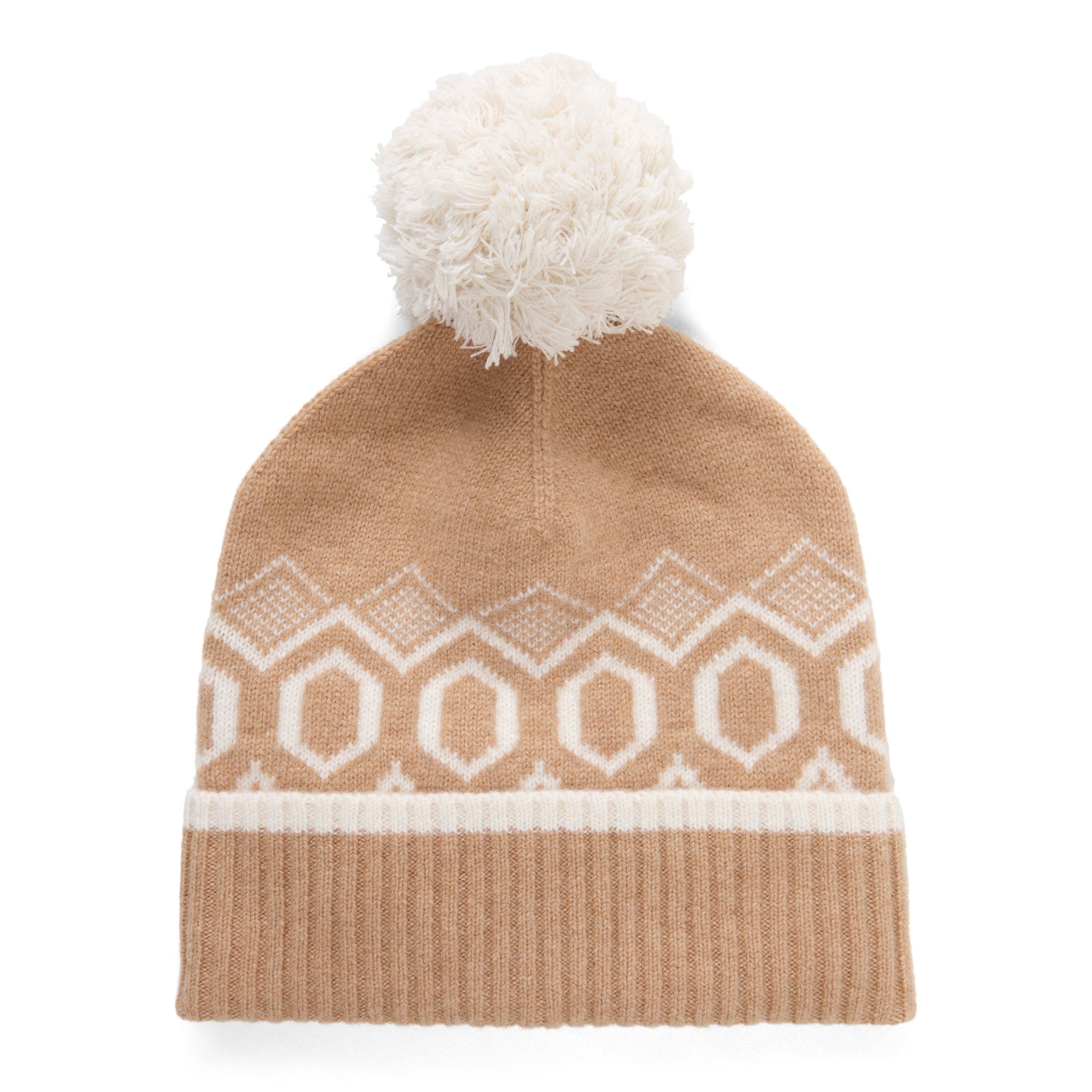 BEIGE AND OTHER - Loop Cashmere - FAIR ISLE BOBBLE CASHMERE - 1