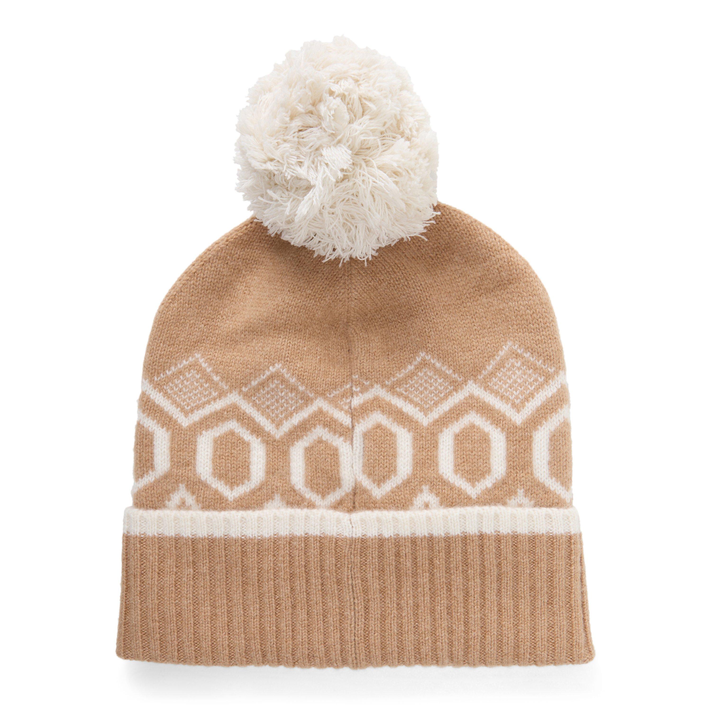 BEIGE AND OTHER - Loop Cashmere - FAIR ISLE BOBBLE CASHMERE - 2
