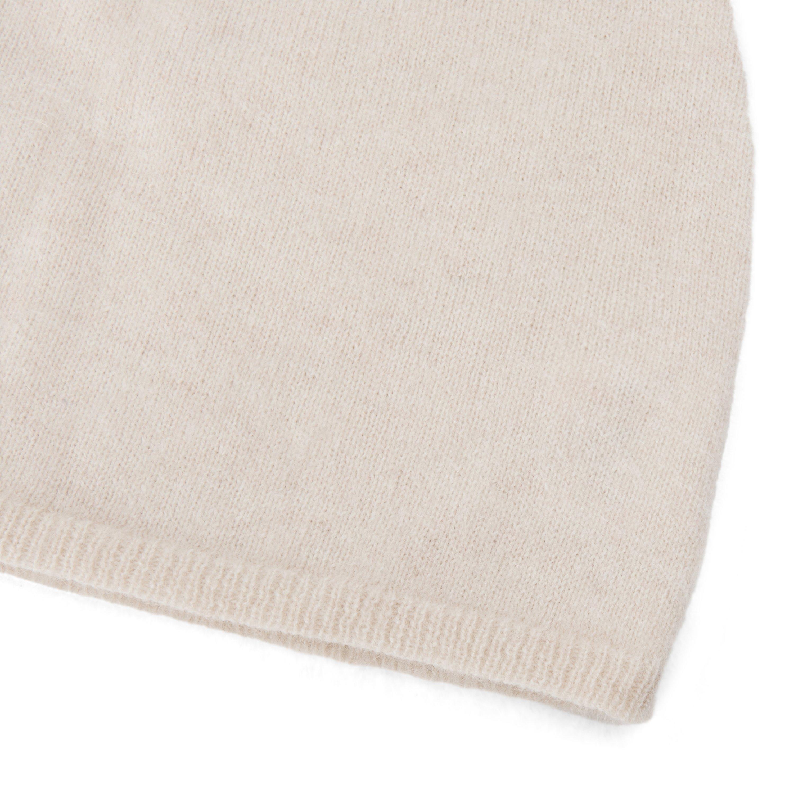 WHITE - Loop Cashmere - JOJO BRUSHED CASHMERE BEA - 3