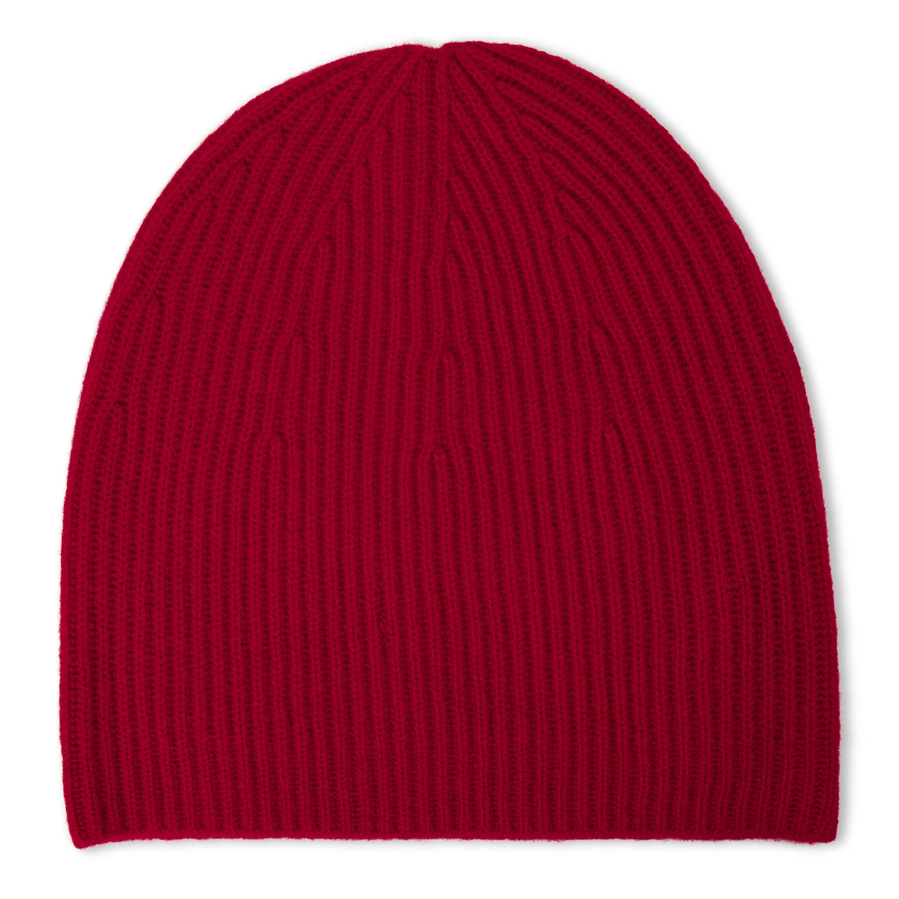 RED - Loop Cashmere - MIMI CASHMERE BEANIE - 2