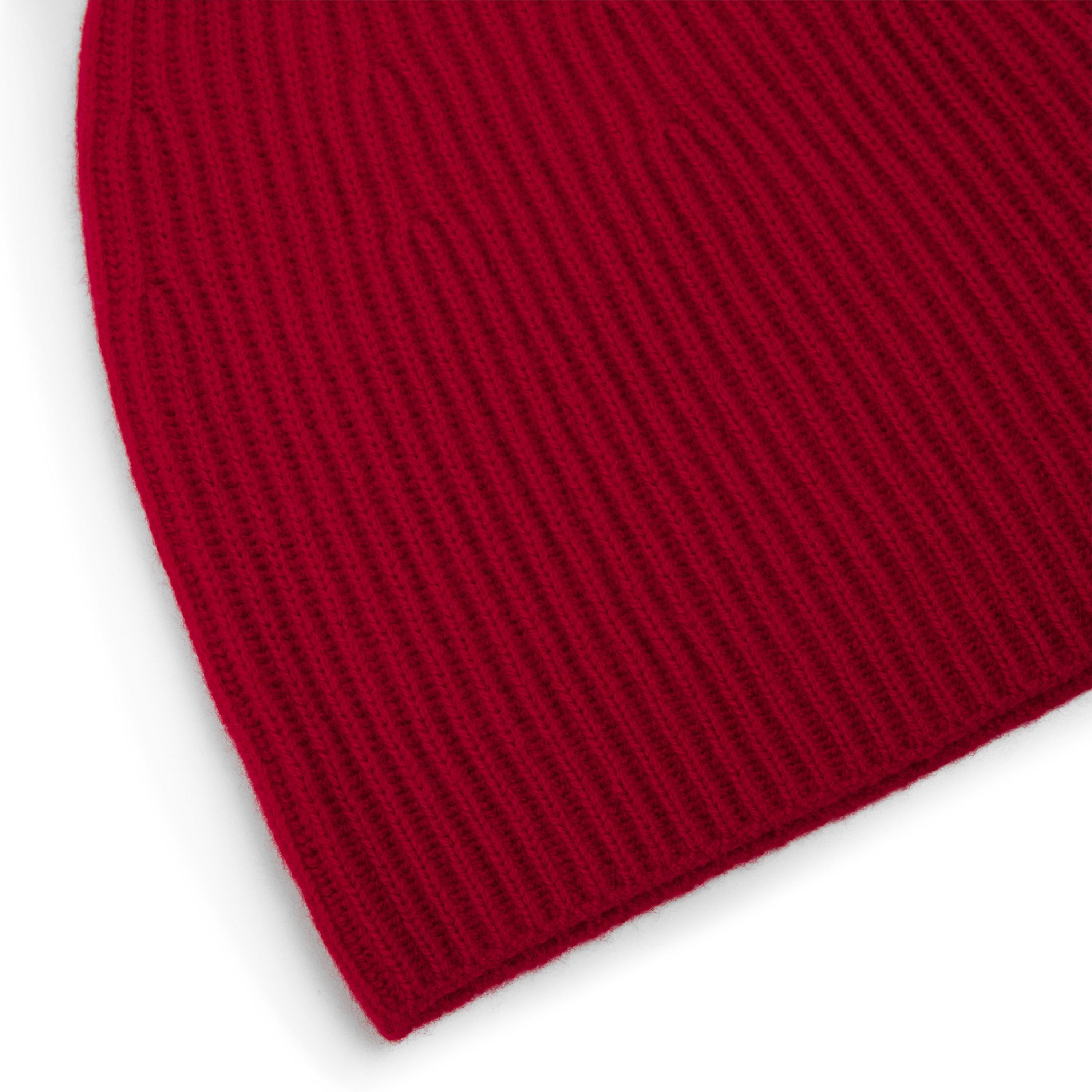 RED - Loop Cashmere - MIMI CASHMERE BEANIE - 3