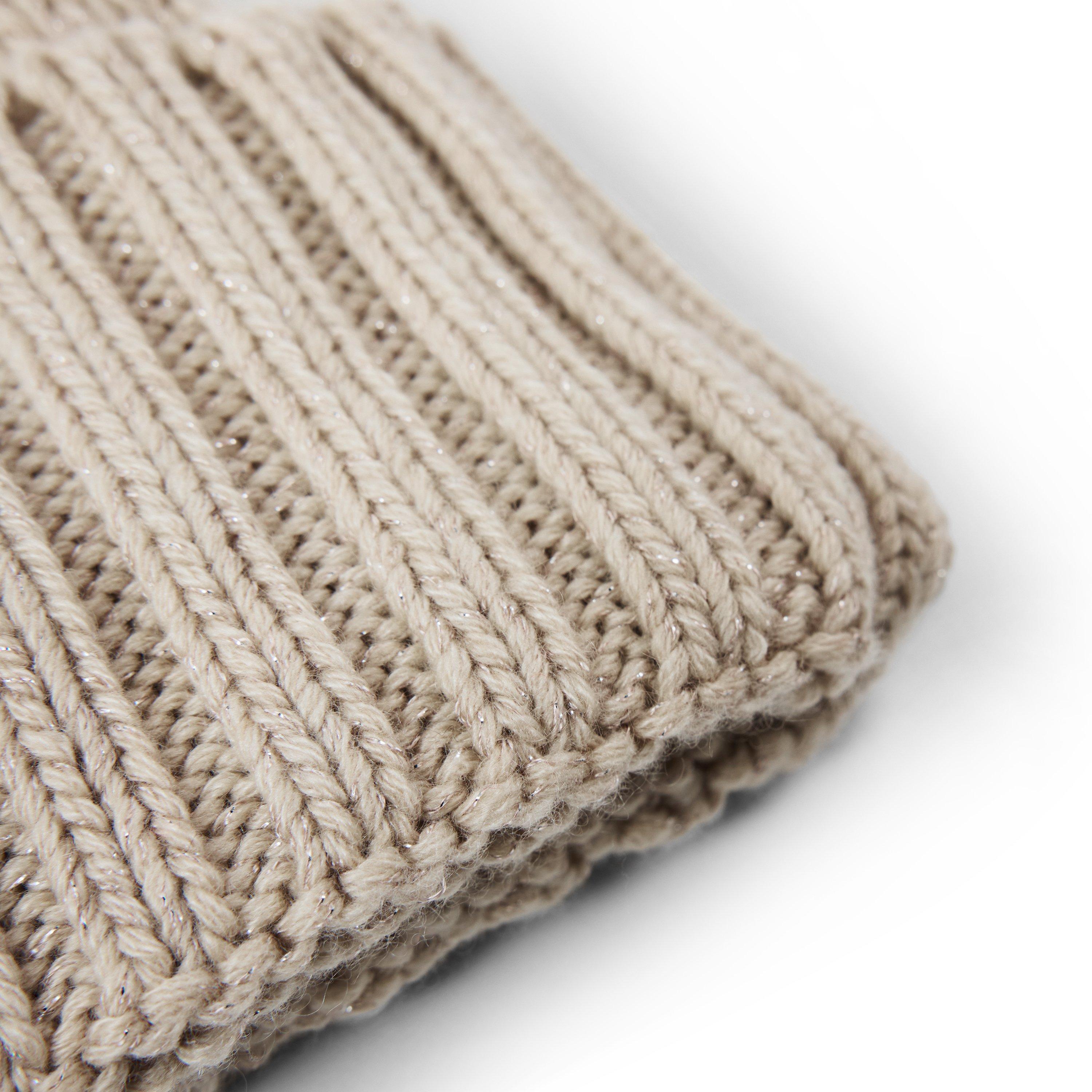 WHITE - Unknown - CASHMERE LUREX BEANIE - 3