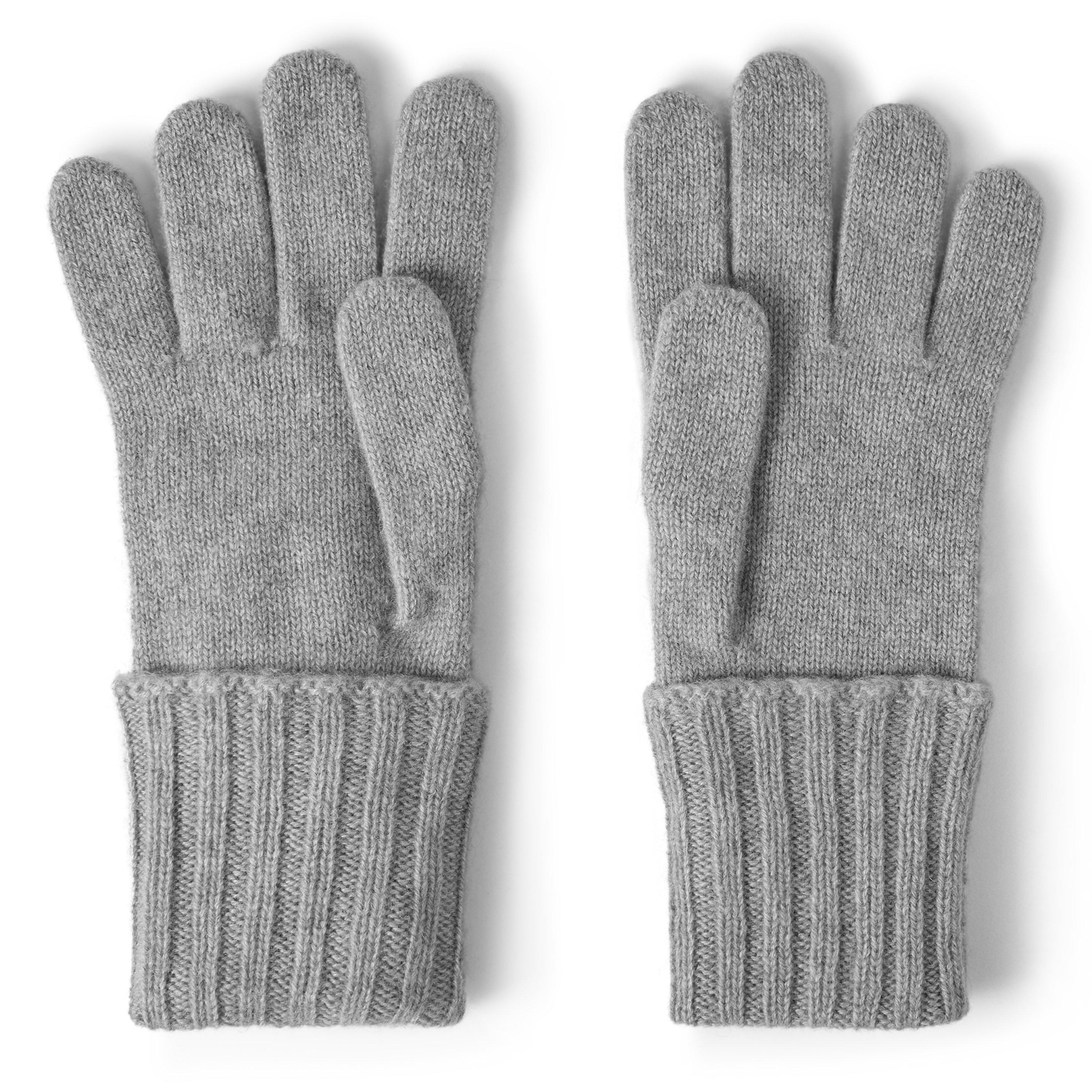 TAUPE - Unknown - CASHMERE FOLD UP GLOVES - 2