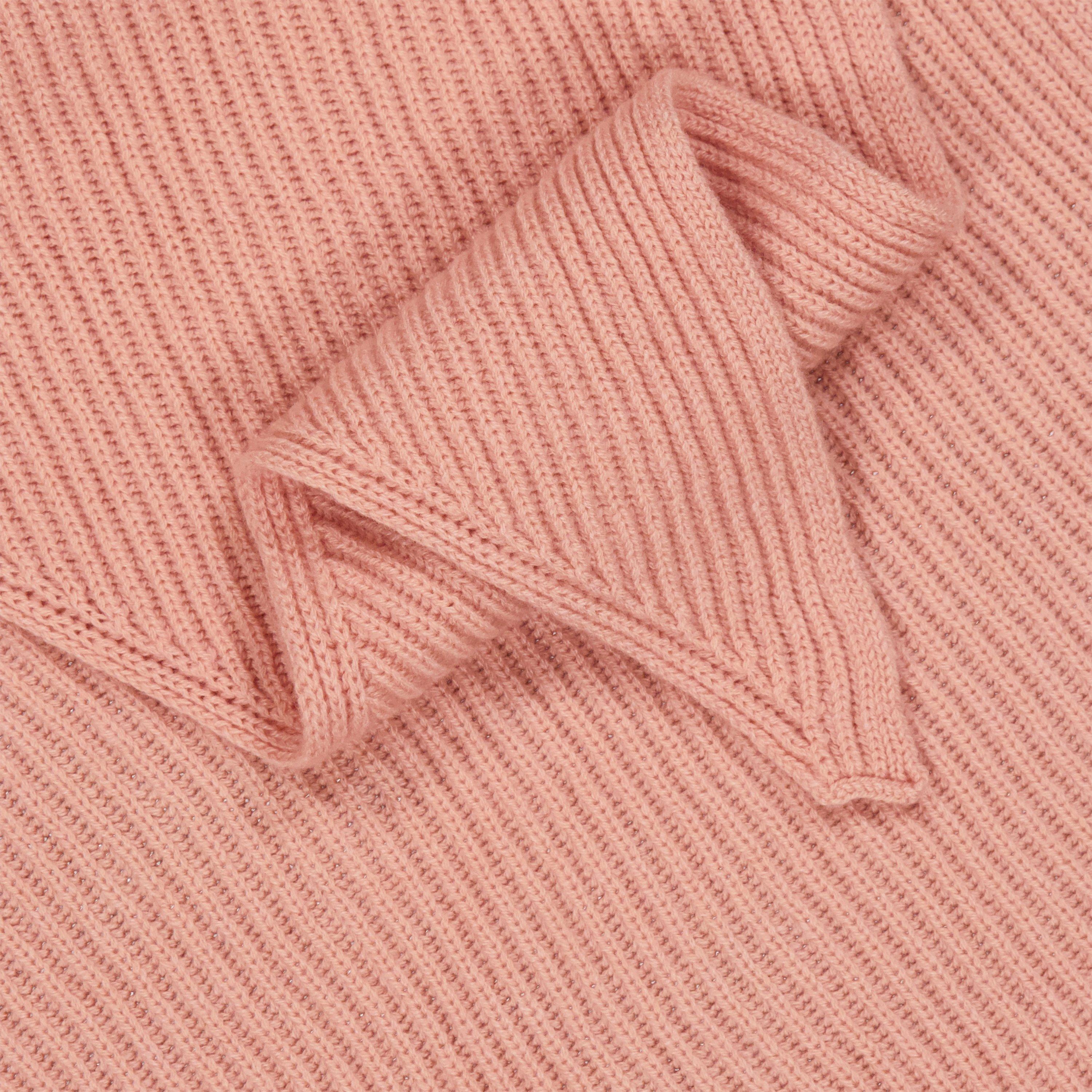 PINK - Unknown - TRIANGLE CASHMERE RIB SCA - 2
