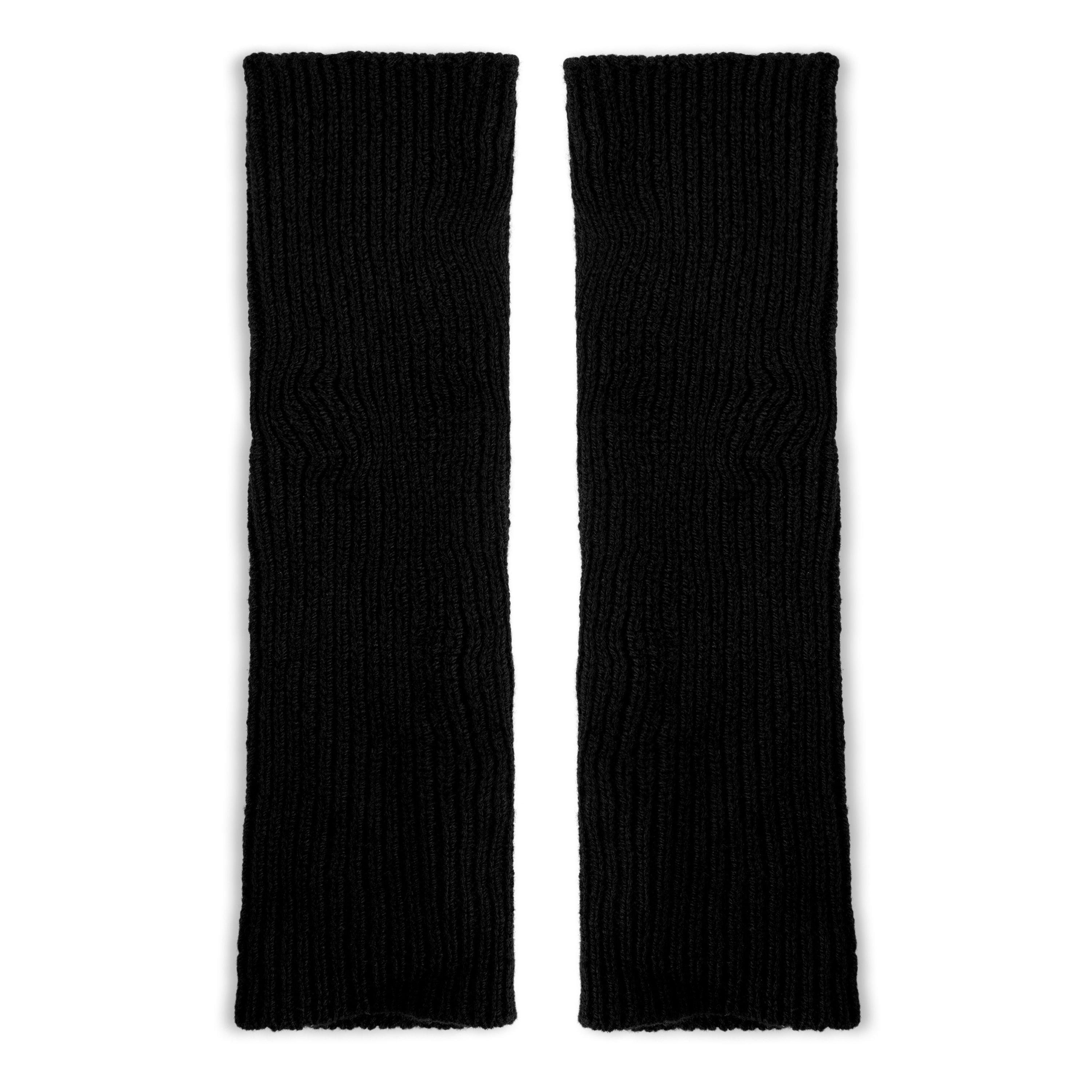 Unknown Women's Long Ribbed-Knit Fingerless Gloves