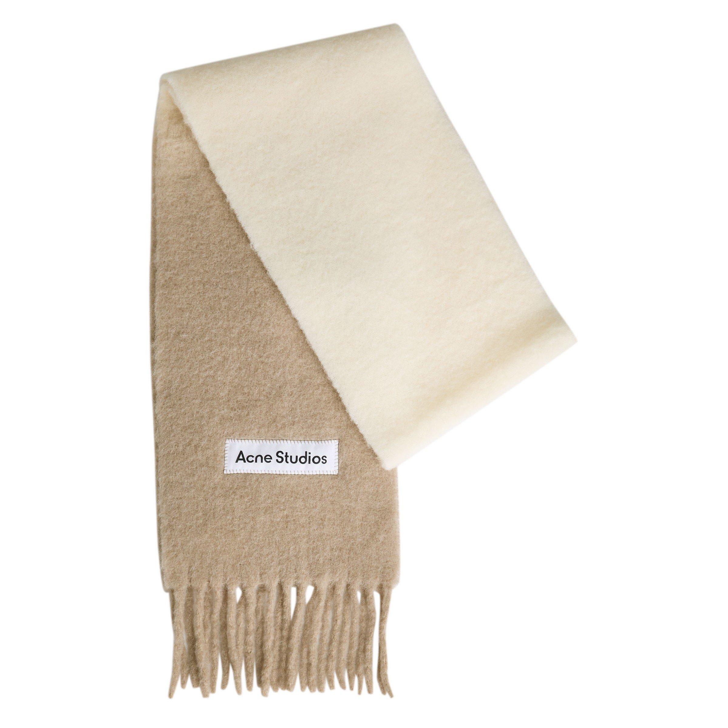 MOHAIR DIP DYE SCARF
