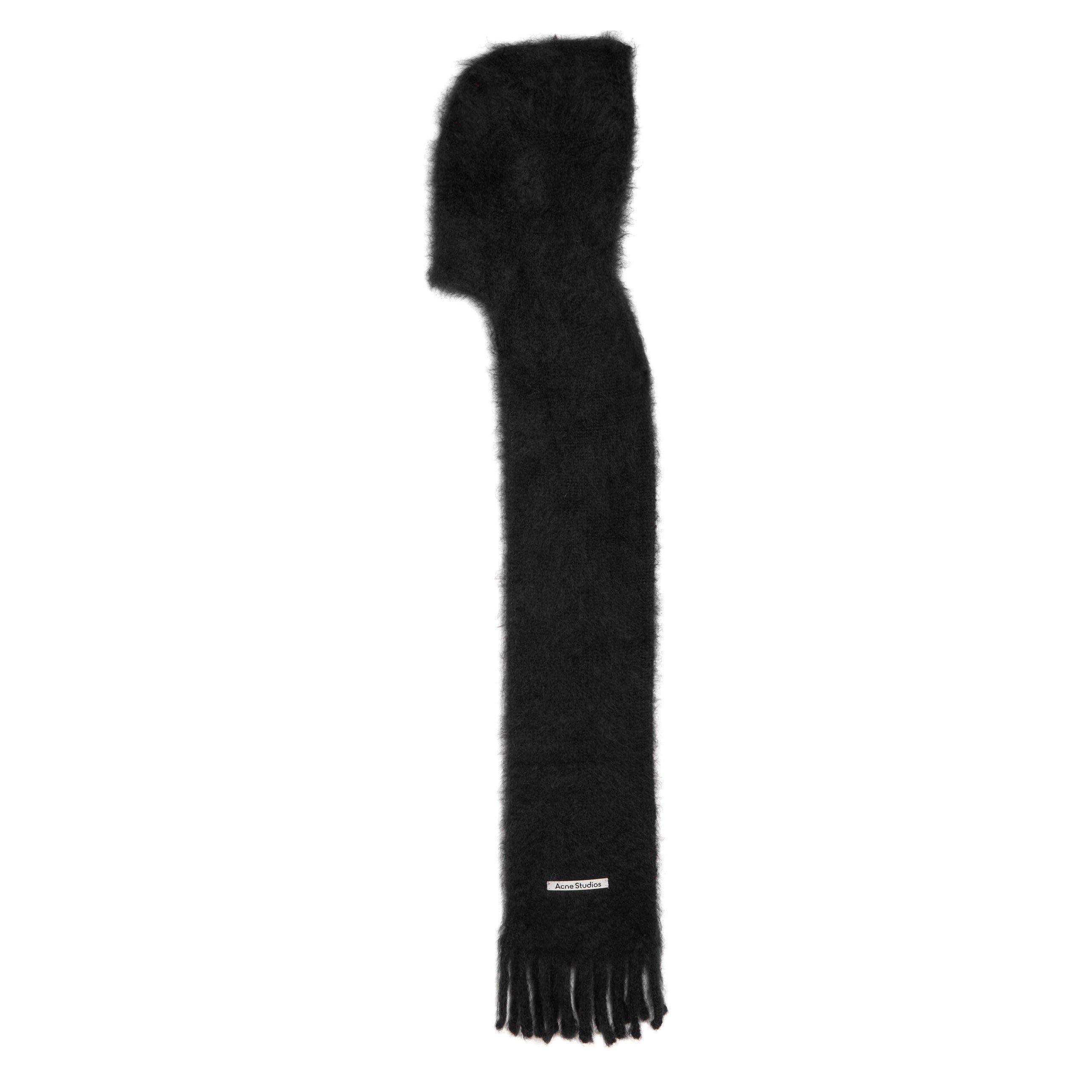 BLACK - Acne Studios - HOODED SOLID SCARF