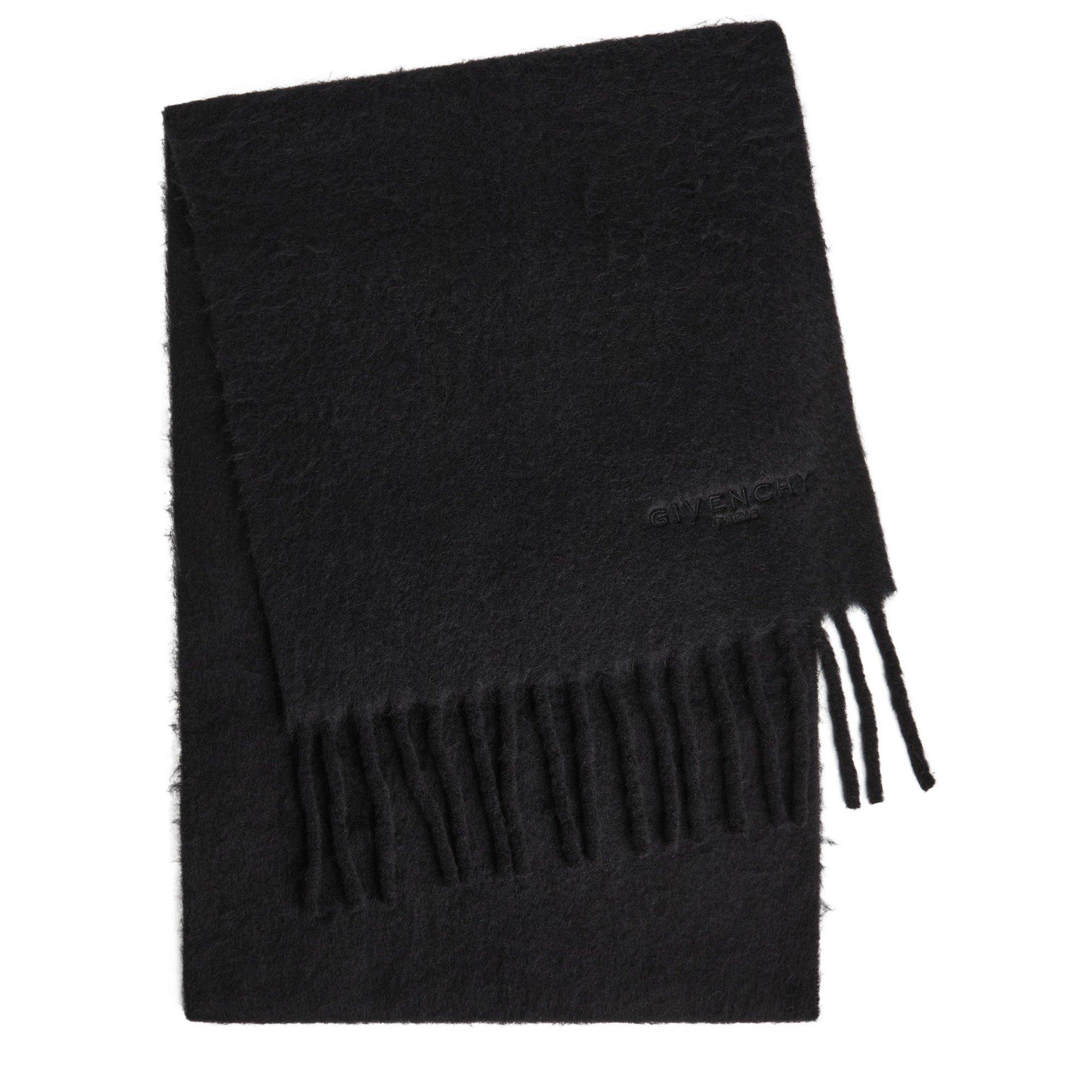 BLACK - GIVENCHY - ALPACA GIVENCHY 45X255 WO