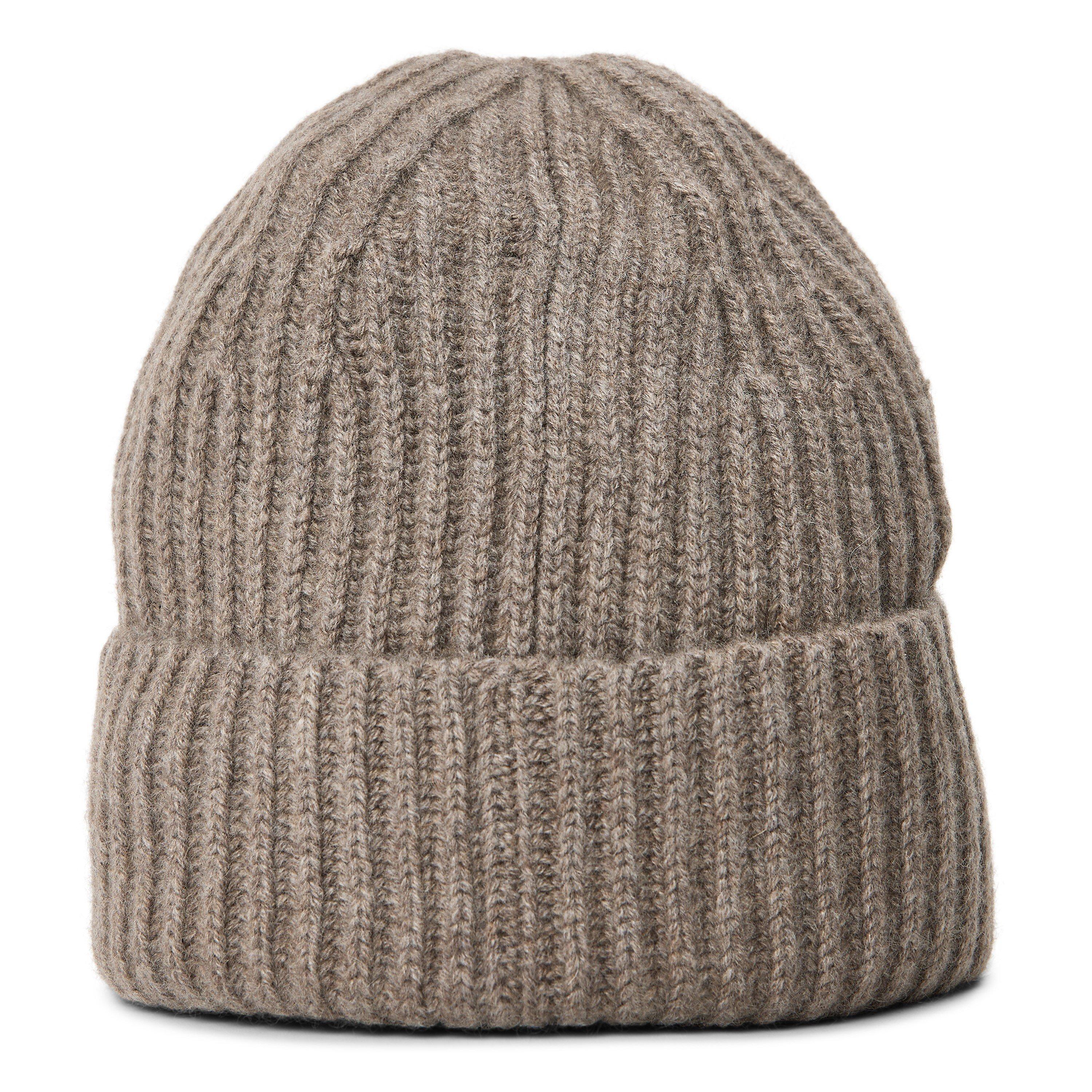 TAUPE - Lisa Yang - Women's Martigny Wool Beanie - 2