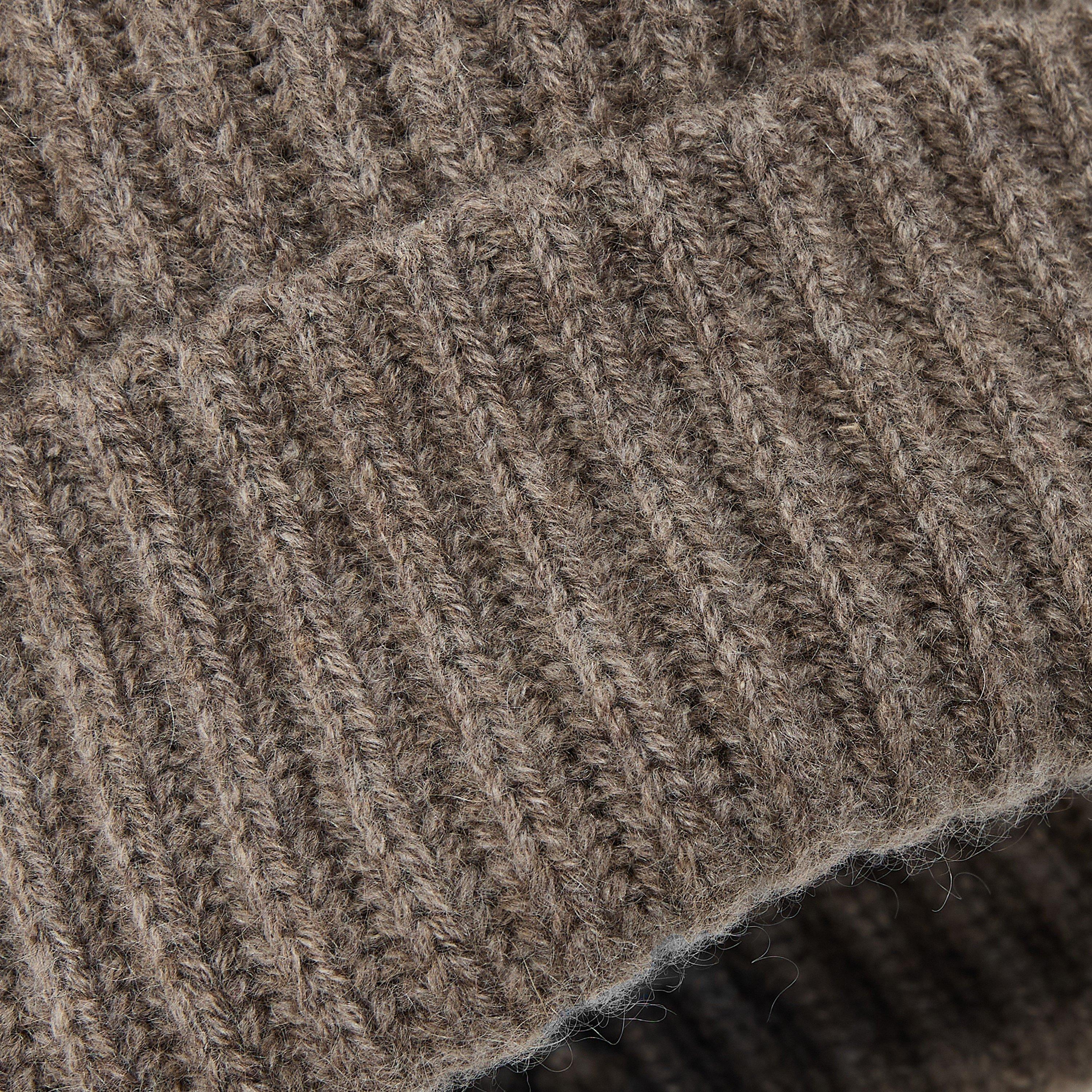TAUPE - Lisa Yang - Women's Martigny Wool Beanie - 3