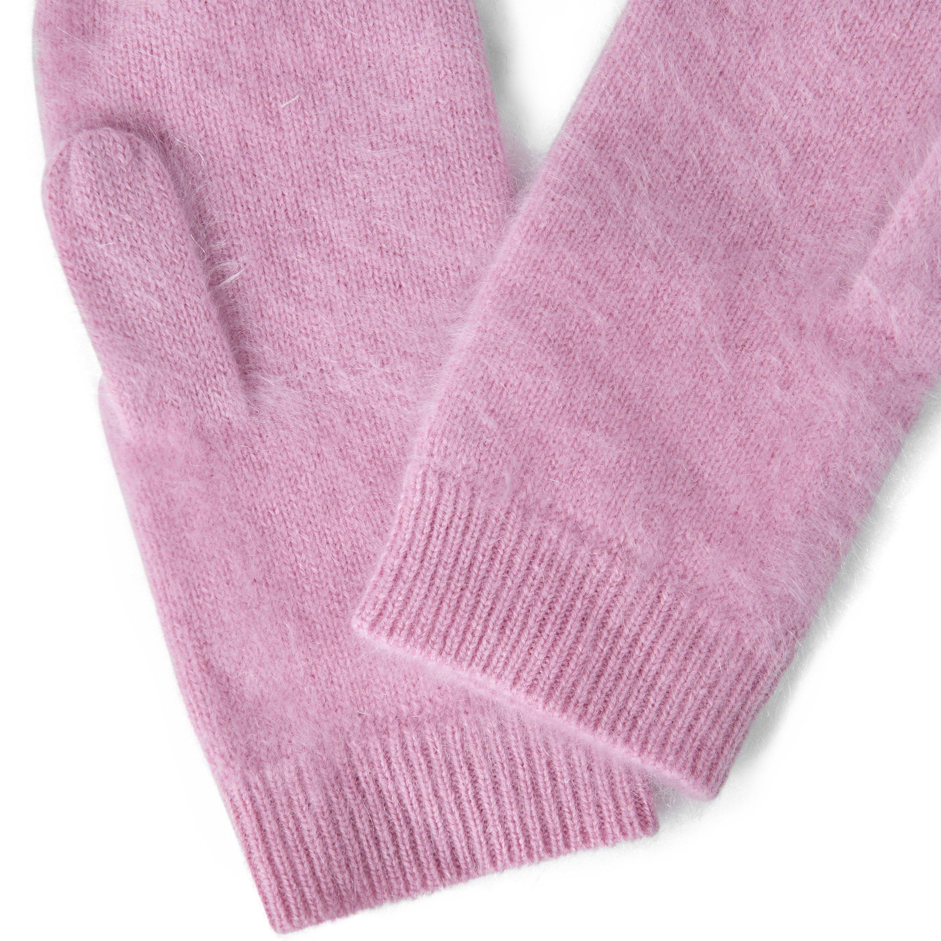 PINK - Lisa Yang - Brushed Mittens - 3
