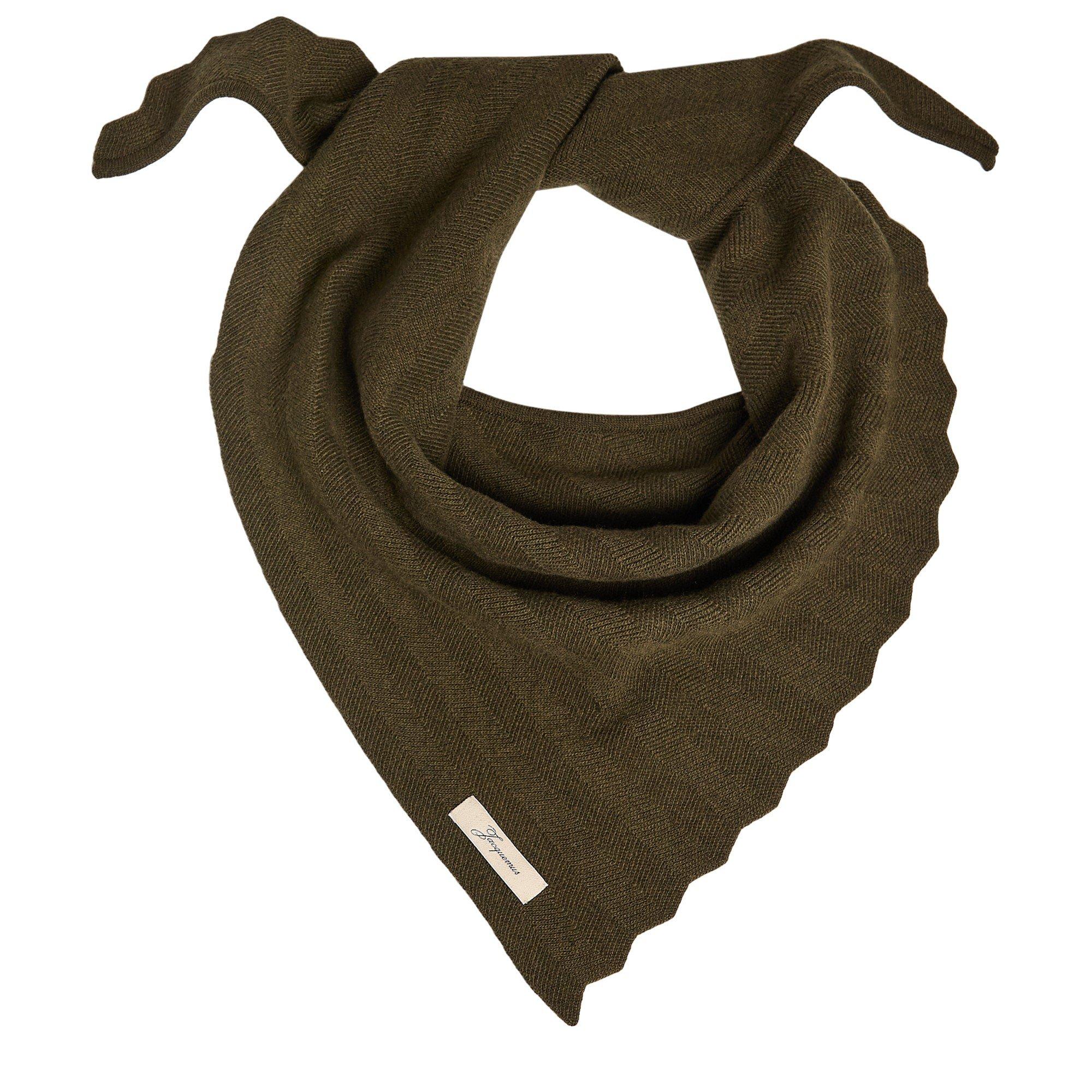 KHAKI - Jacquemus - LE CHALE CHEVRON
