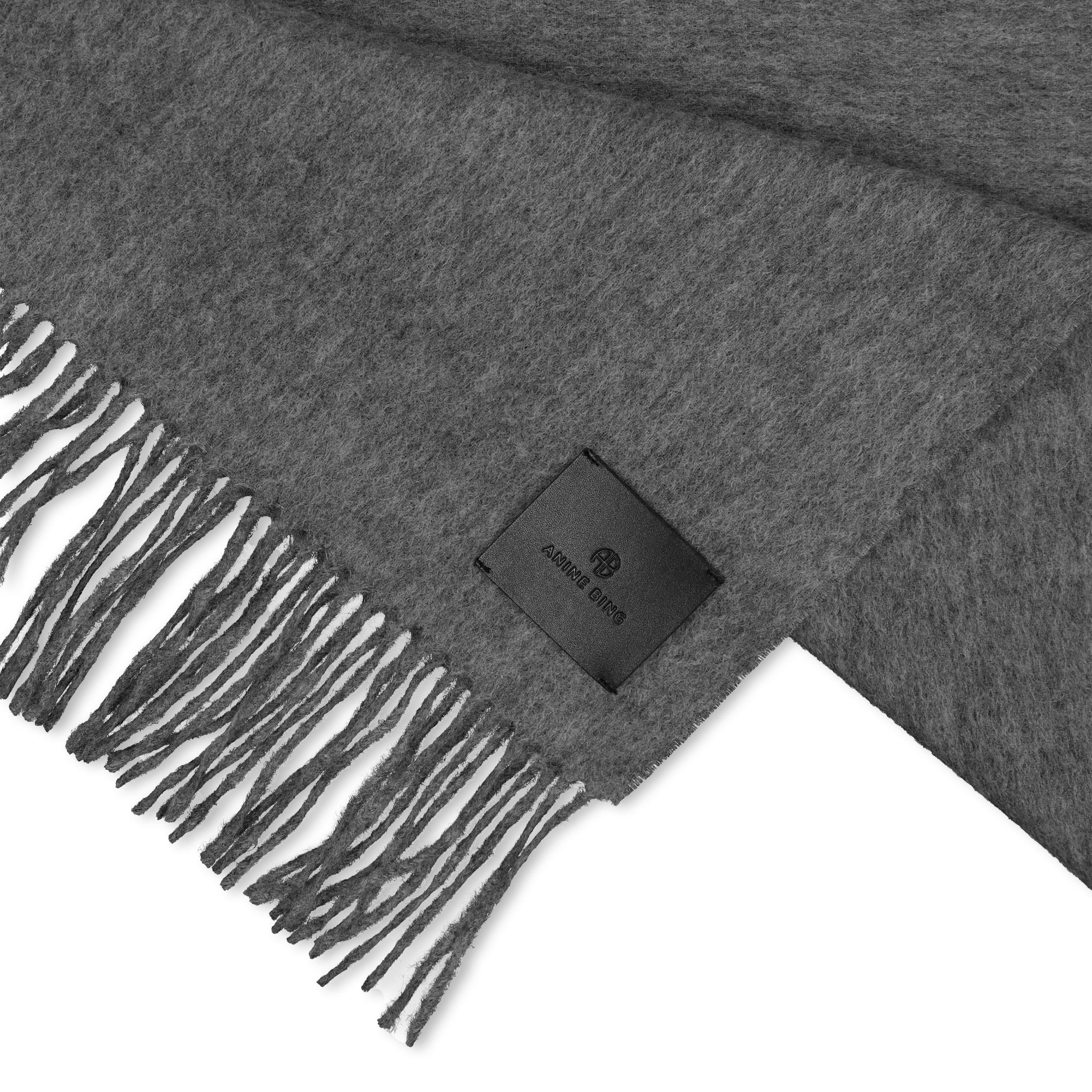 GREY - Anine Bing - ACC AUGUSTINA SCARF - 2