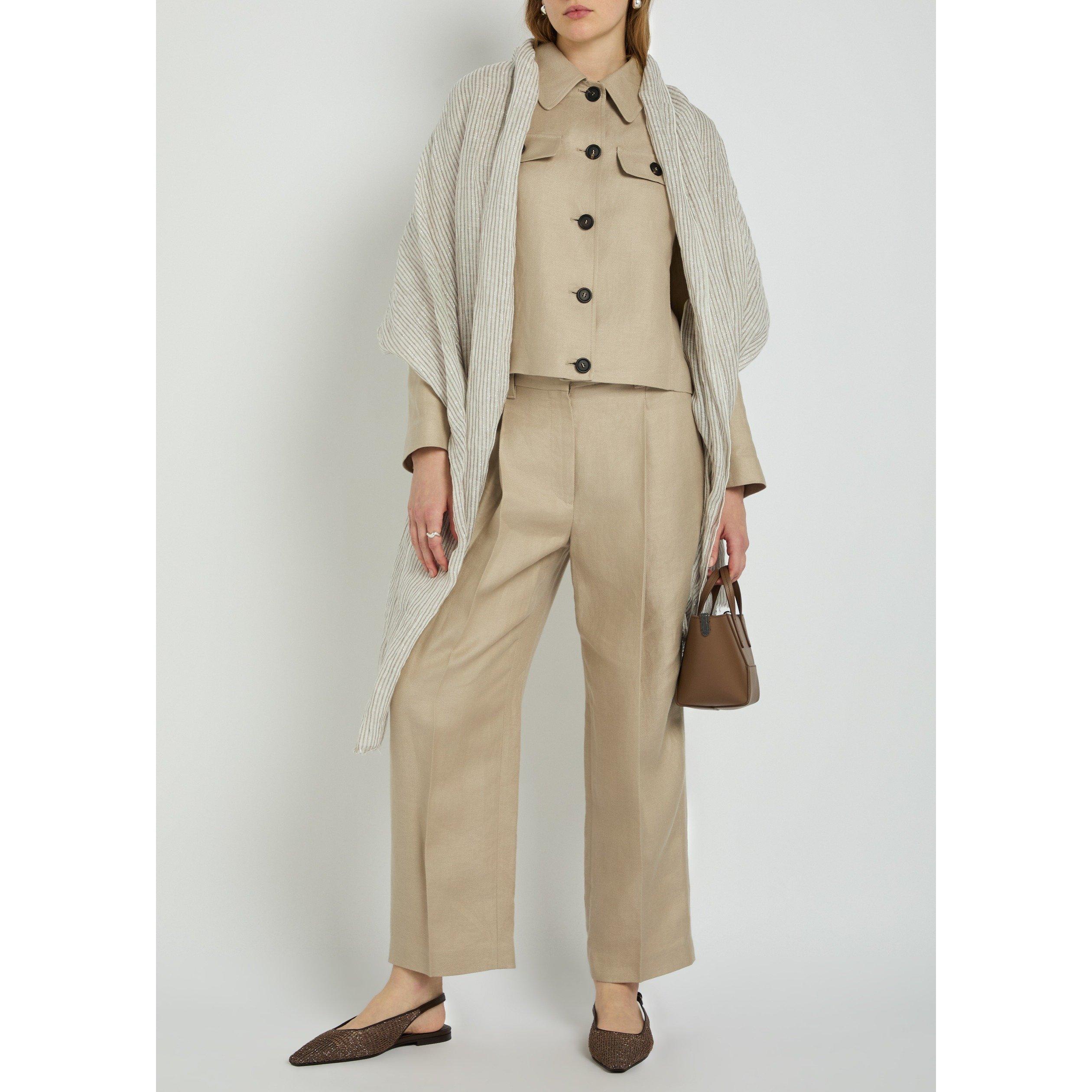 BEIGE AND OTHER - Brunello Cucinelli - SCARF - 2