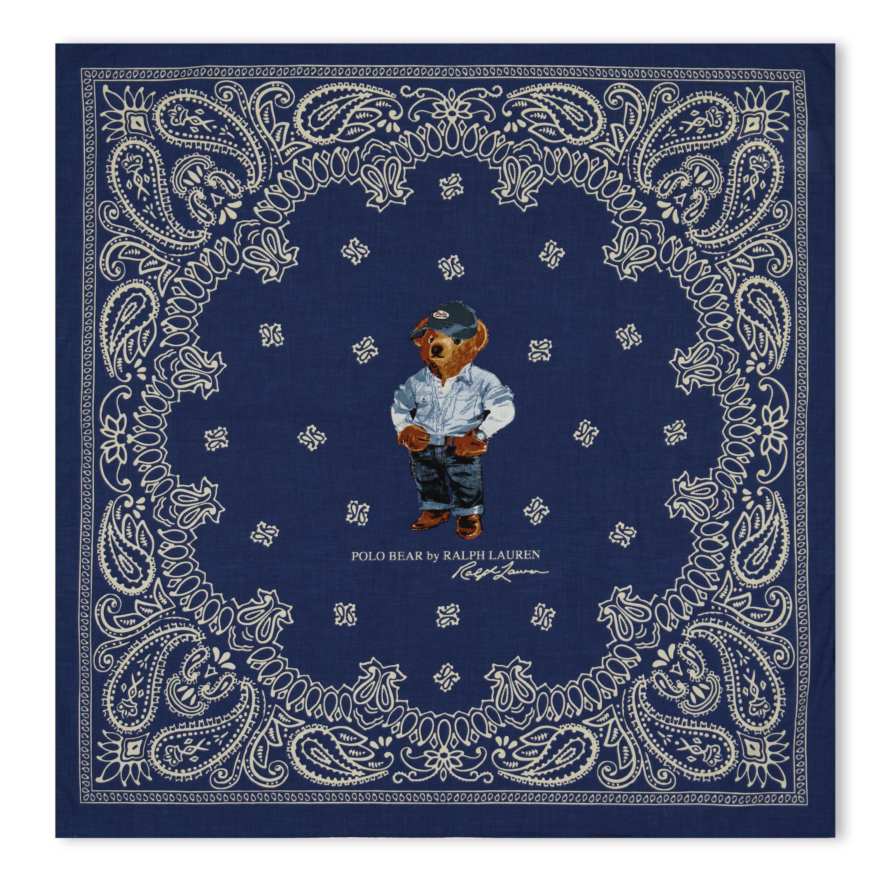 NAVY - Polo Ralph Lauren - PL CNTR STR-SCARF-SQUARE - 1