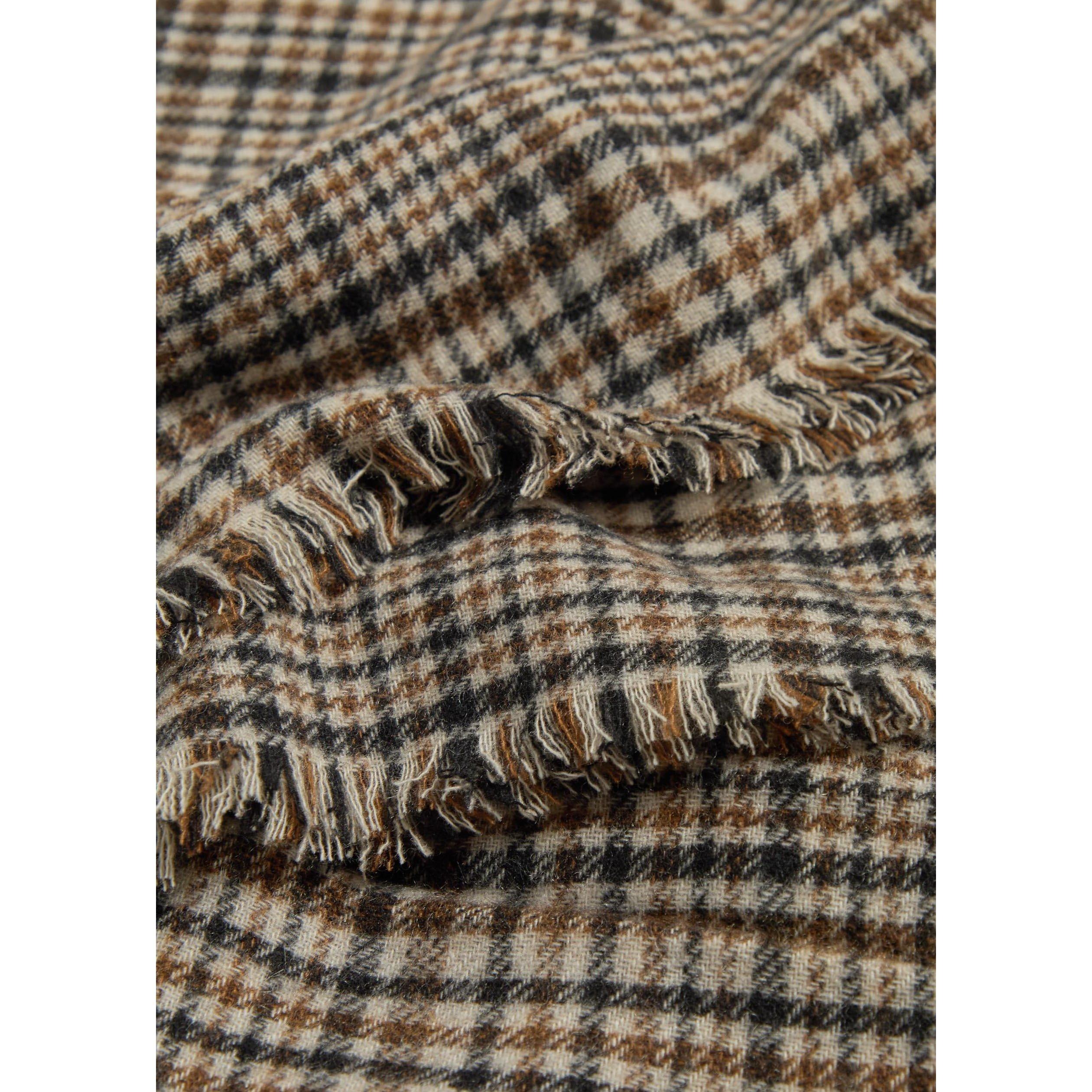 BROWN - Brunello Cucinelli - CASHMERE SCARF - 3