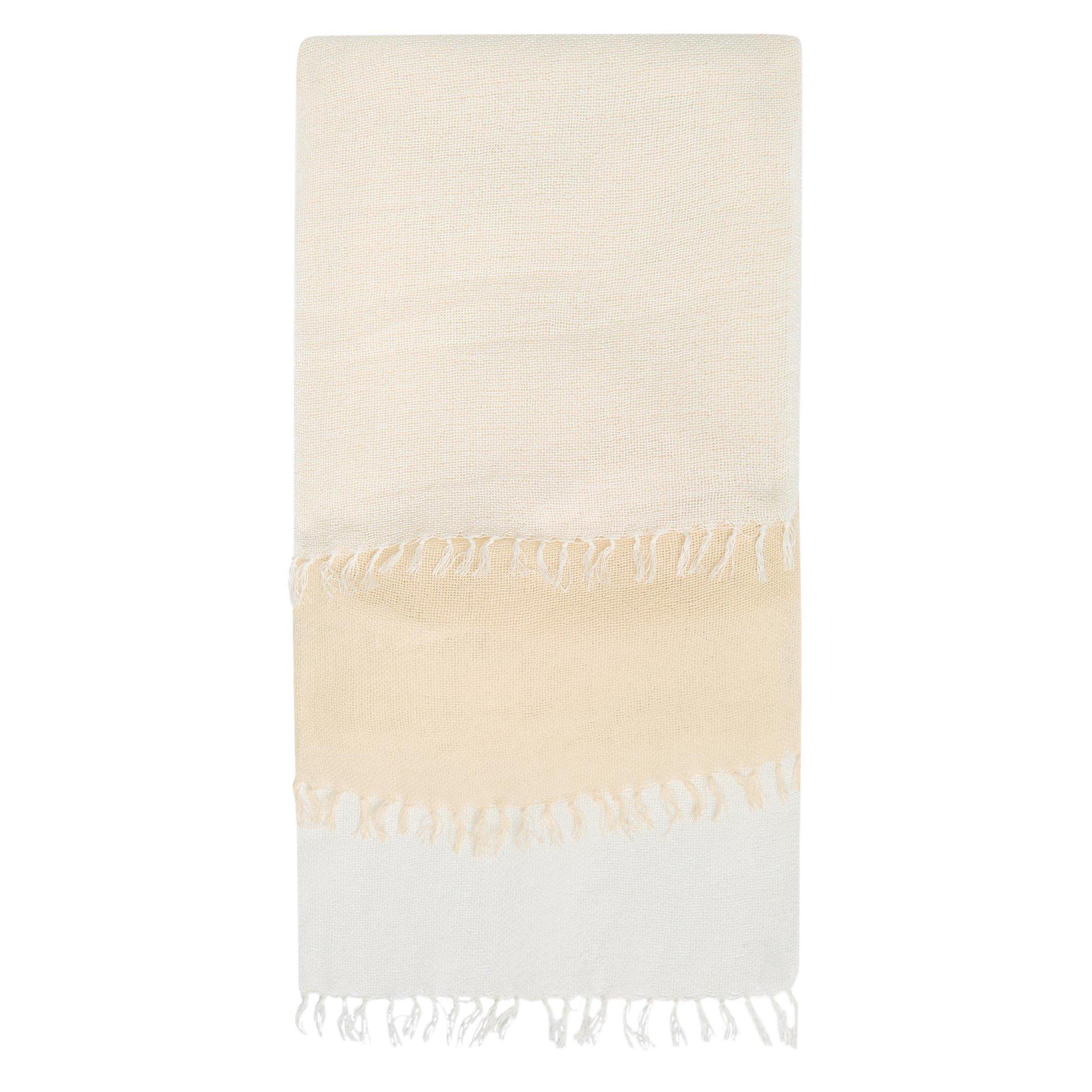 WHITE AND OTHER - Issey Miyake - SLITS STOLE
