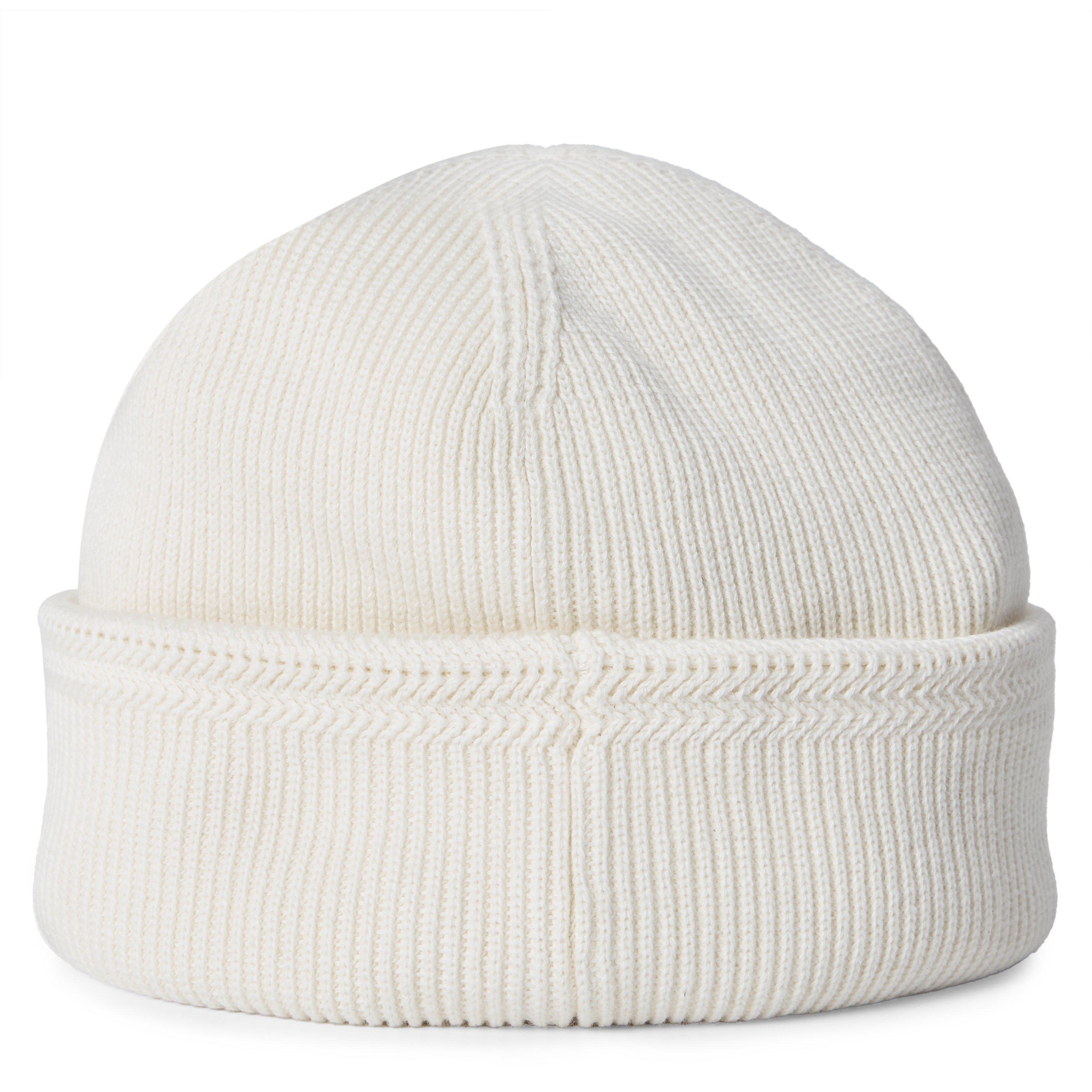 IVORY - Stone Island - SI COMPASS BEANIE - 2