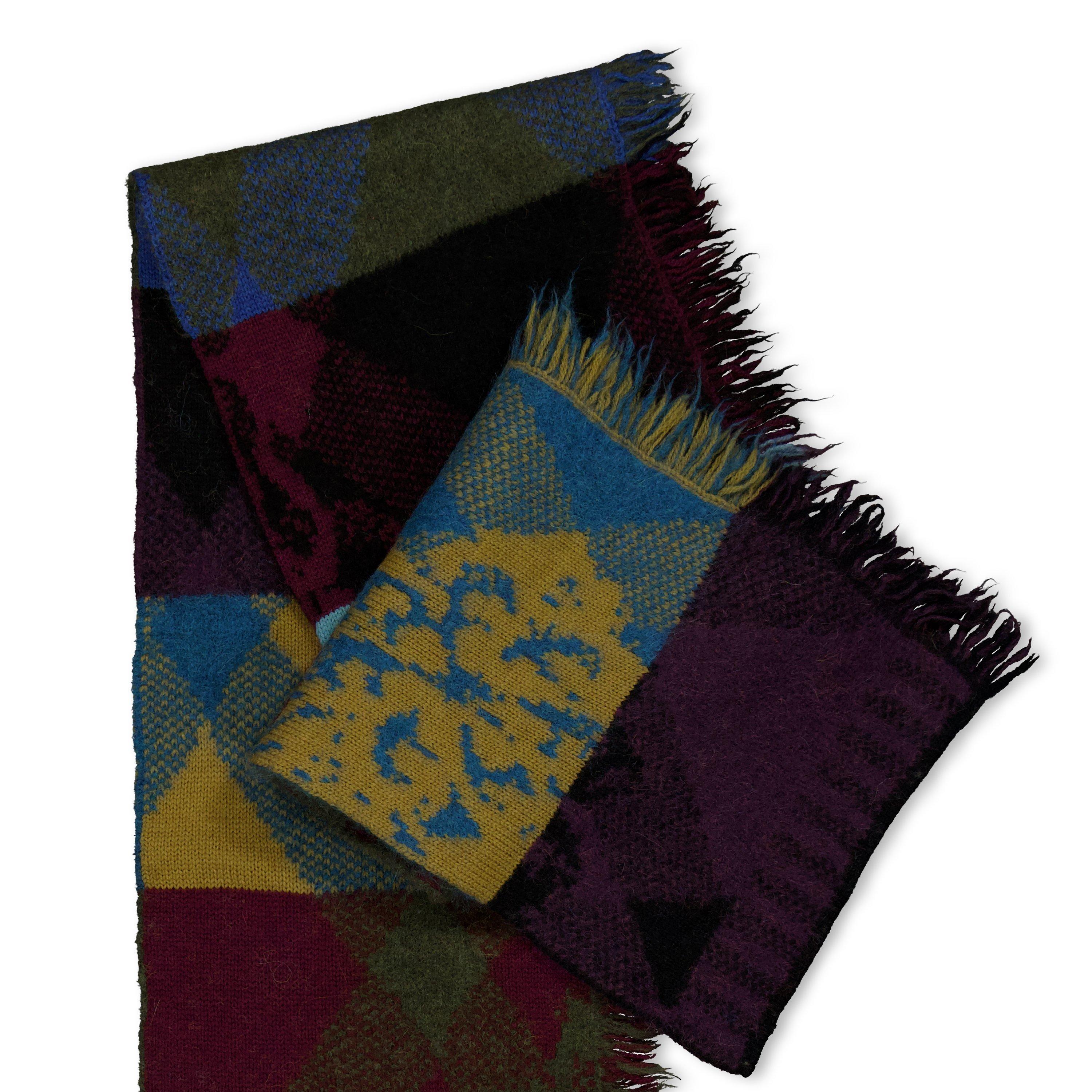 PURPLE - Dries Van Noten - DVN MATI 4740 M.K.SCARF - 2