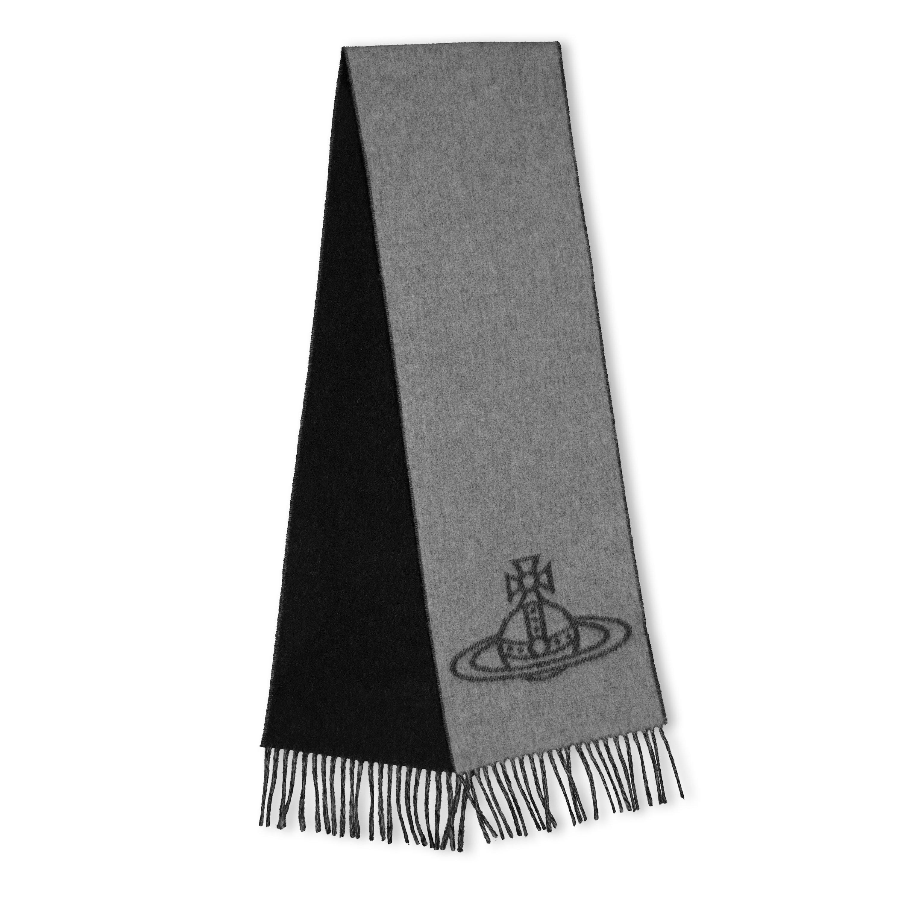 GREY - Vivienne Westwood - VW BI COLOUR 25X180 SCARF - 1