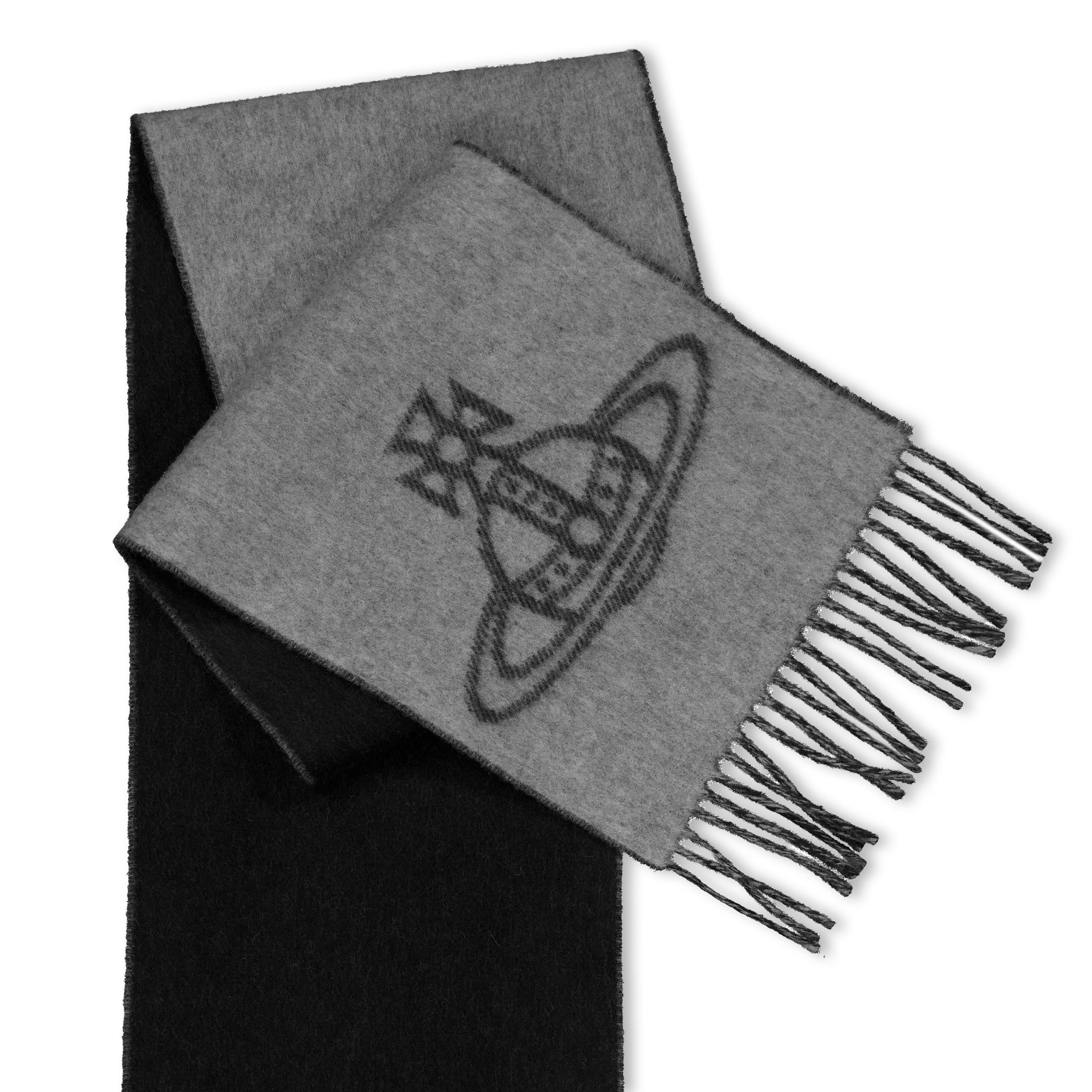 GREY - Vivienne Westwood - VW BI COLOUR 25X180 SCARF - 2