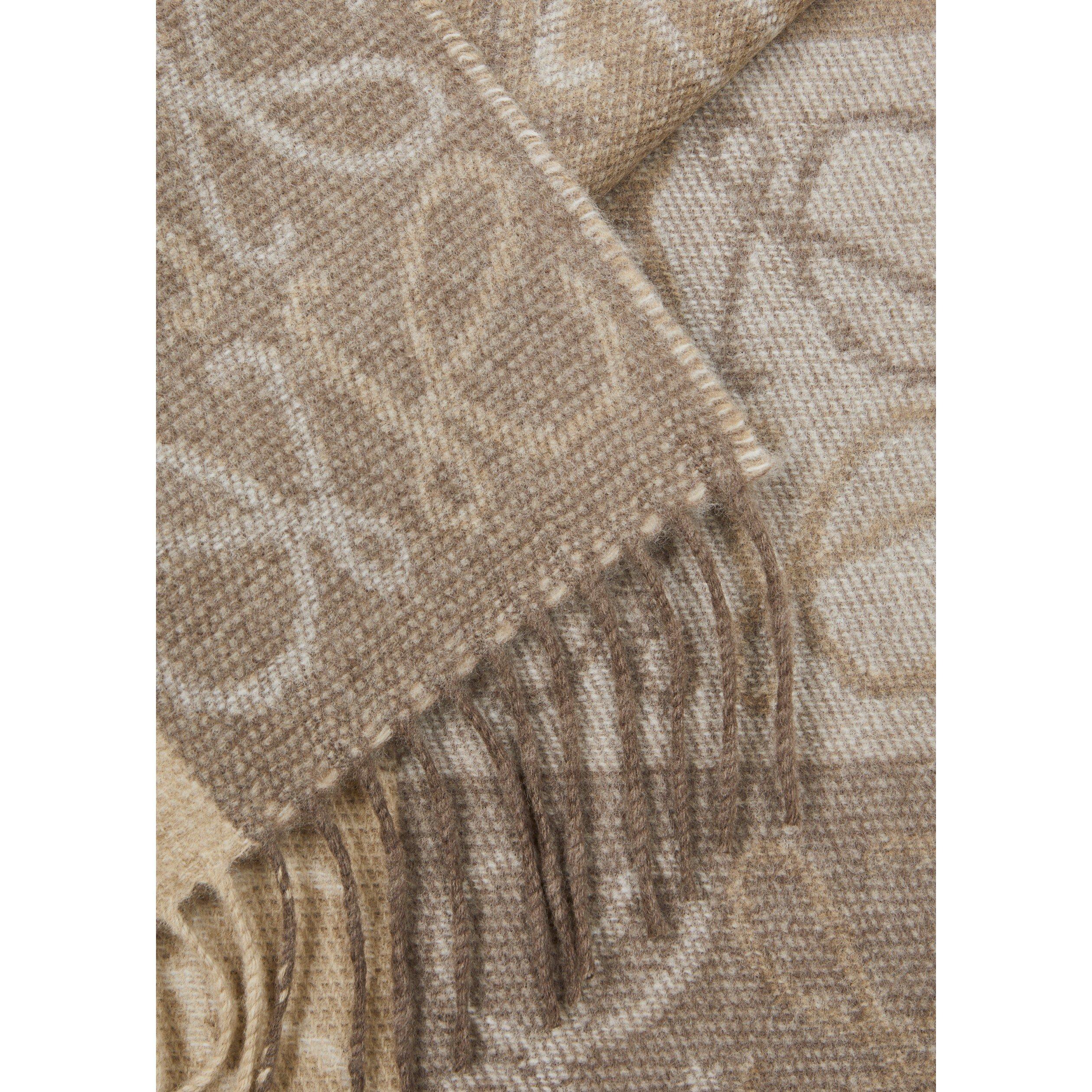BEIGE AND OTHER - Loewe - 40X180 ANAGRAM SCARF - 2