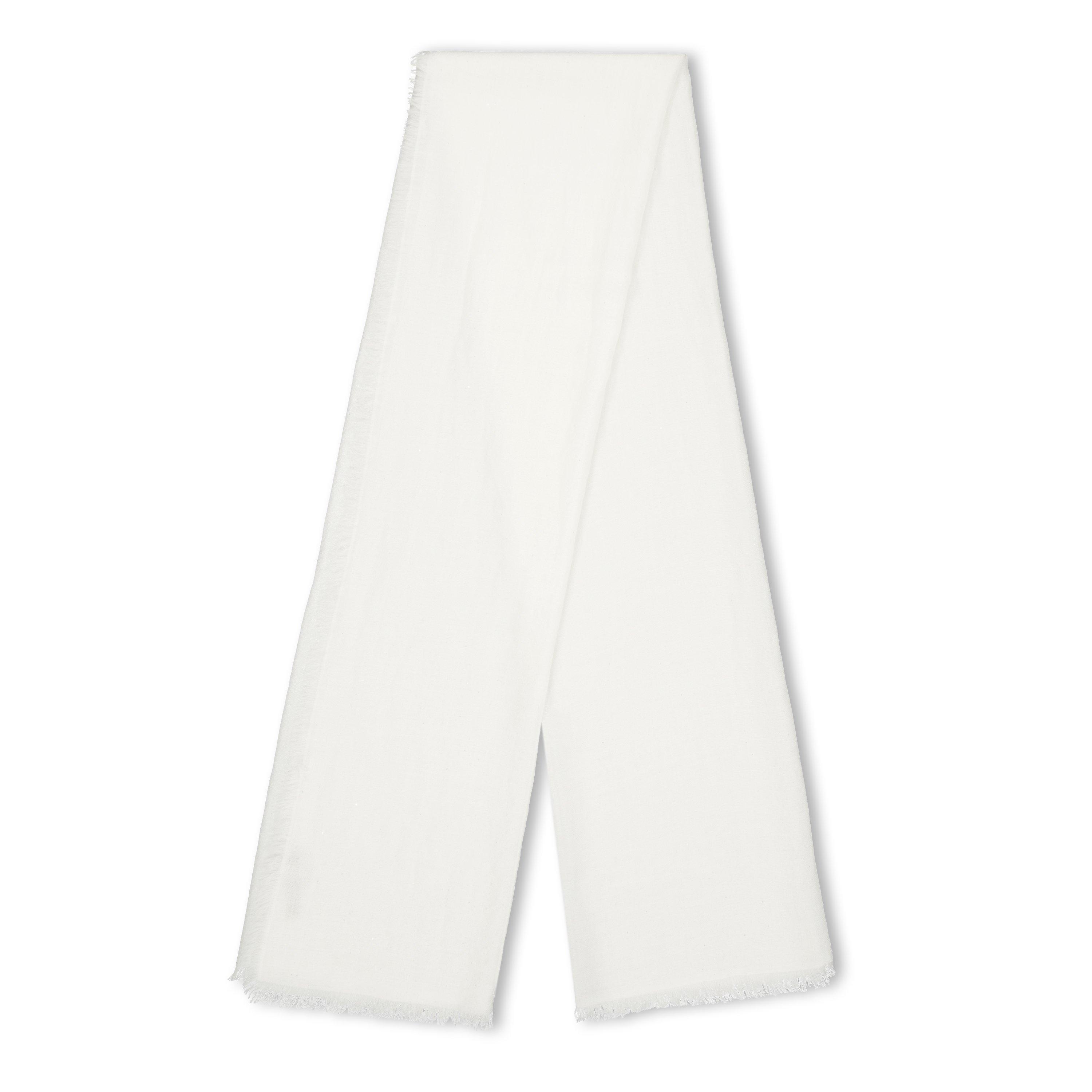 WHITE - Ama Pure - STARLIGHT SEQUIN CASHMERE - 1