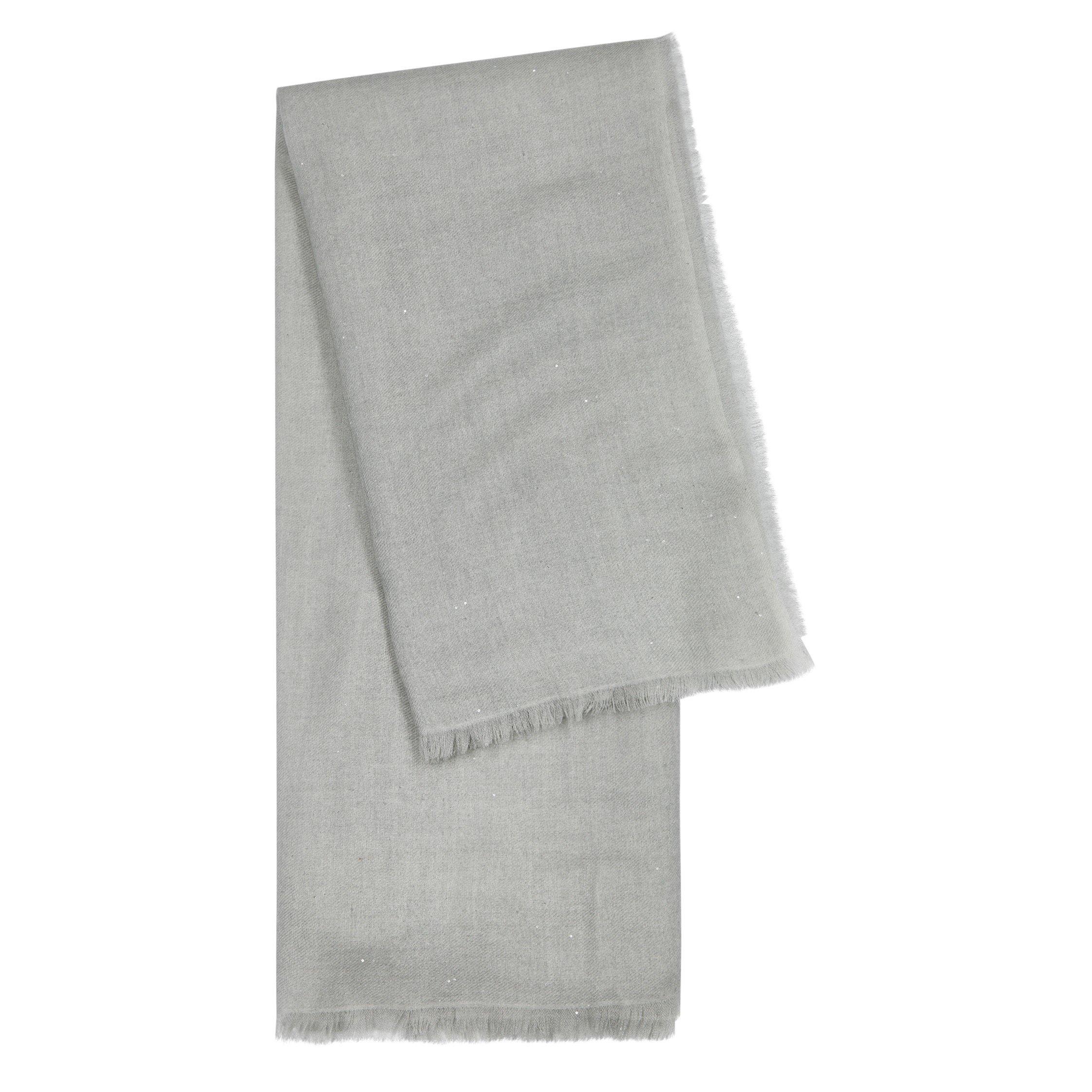 LIGHT GREY - Ama Pure - STARLIGHT SEQUIN CASHMERE - 1