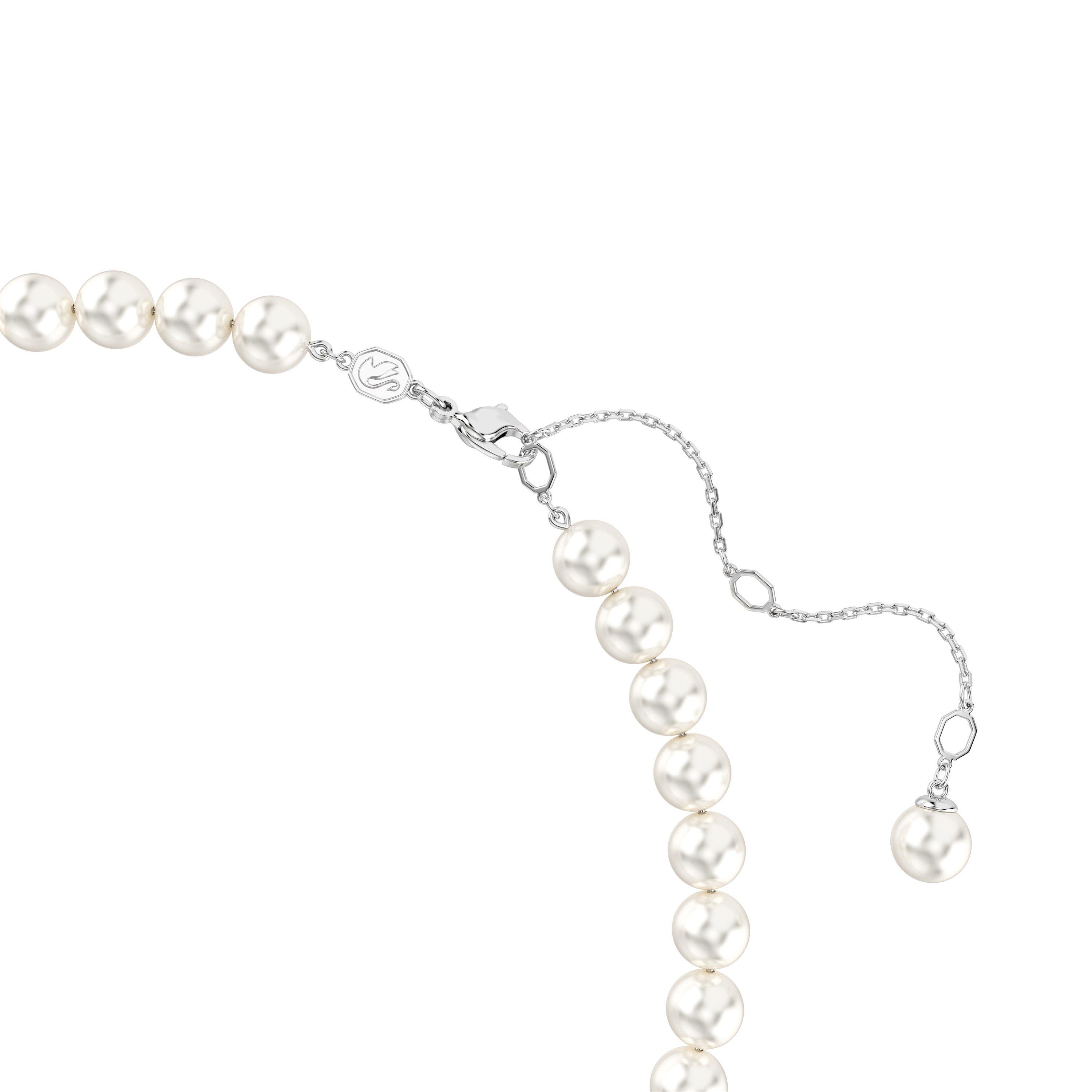 Silver - Swarovski - Heart Choker - 4